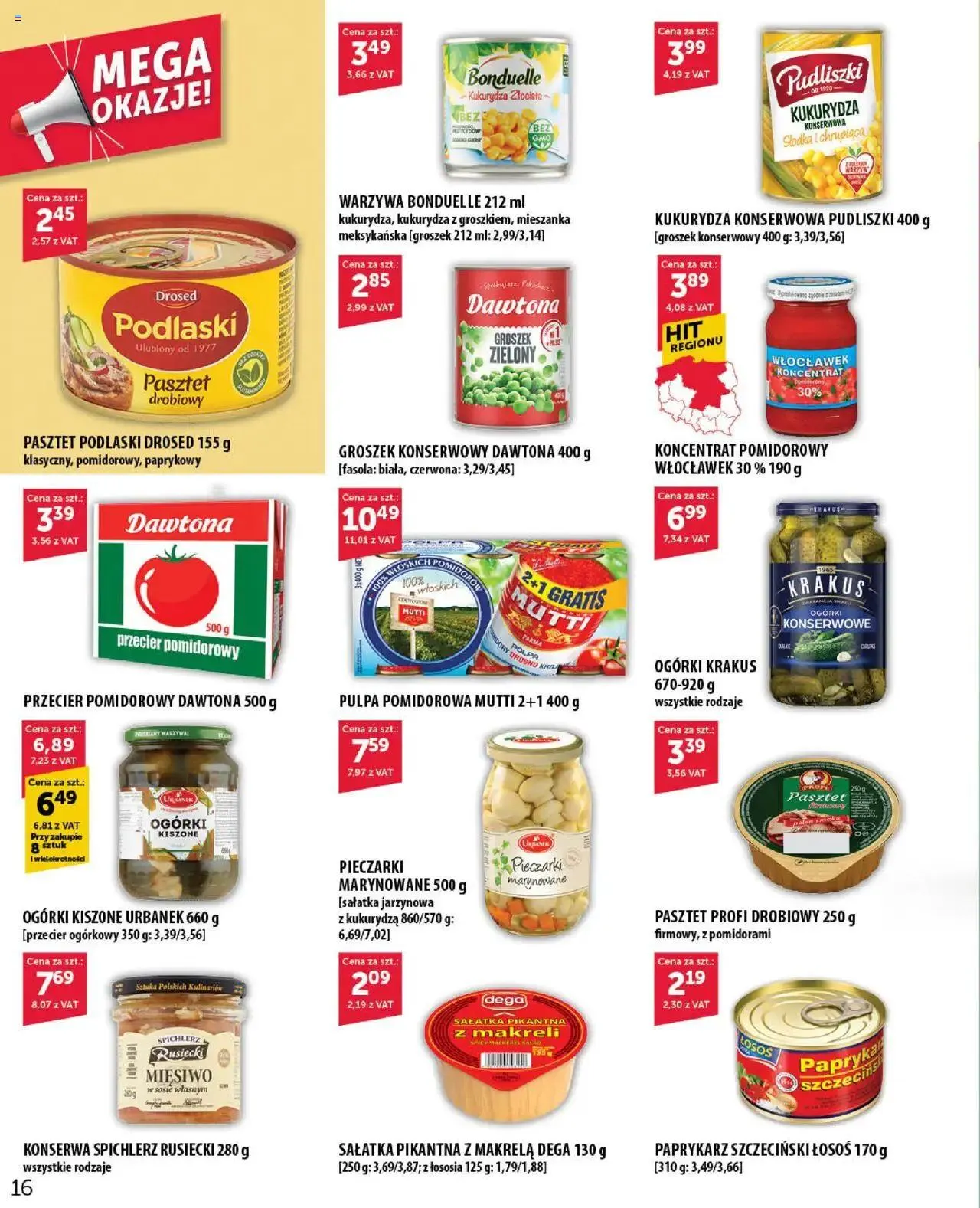 Gazetka Eurocash Gazetka od 26 sierpnia do 15 września 2024 - Strona 16