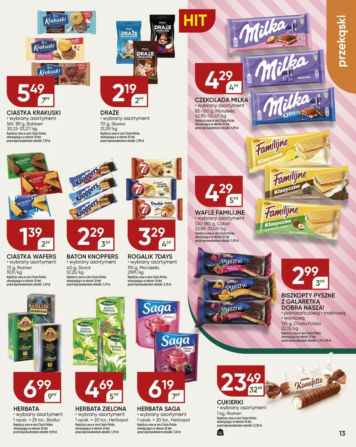 Gazetka Chata Polska Aktualna gazetka od 23 sierpnia do 6 września 2024 - Strona 13