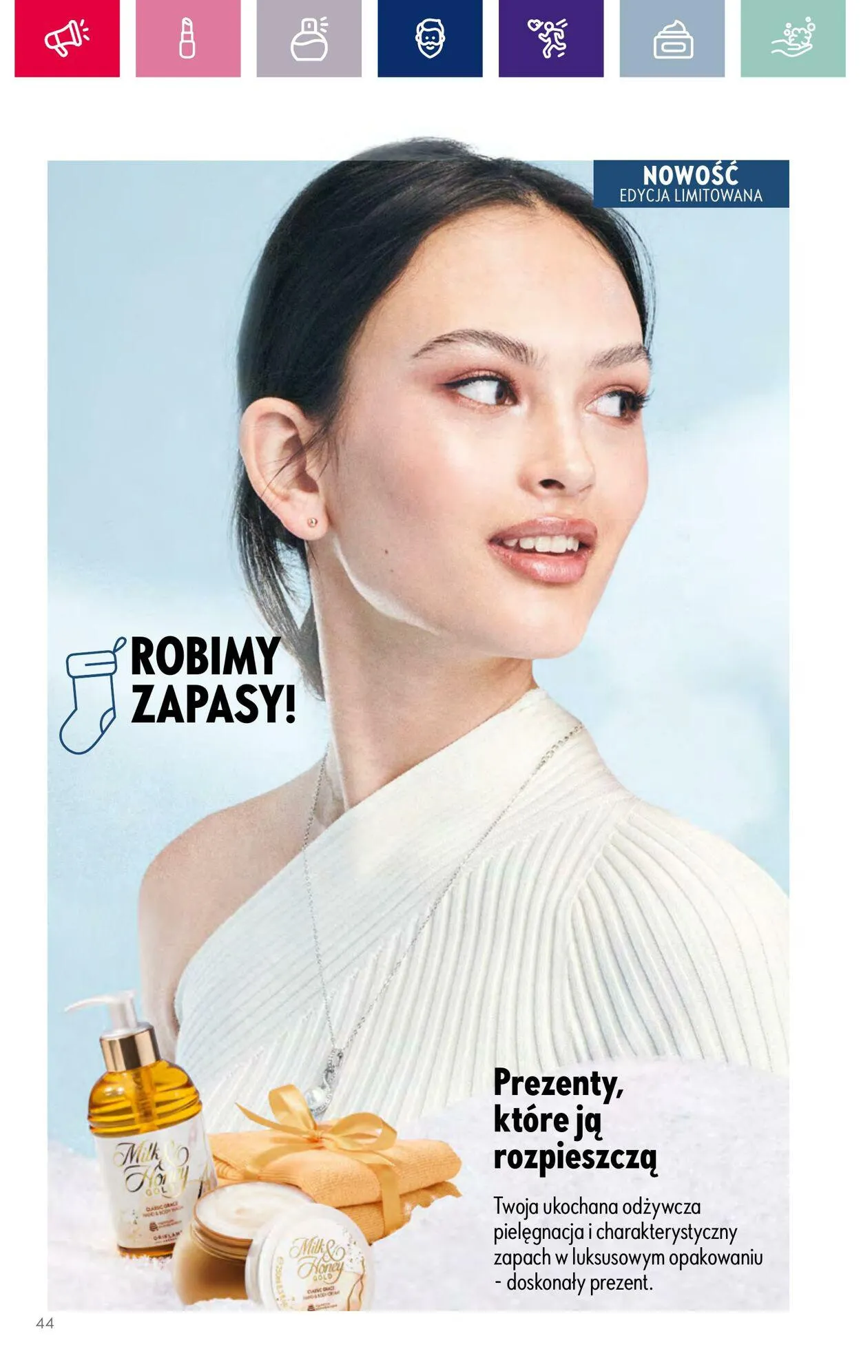 Gazetka Oriflame Aktualna gazetka od 6 grudnia do 27 grudnia 2023 - Strona 44