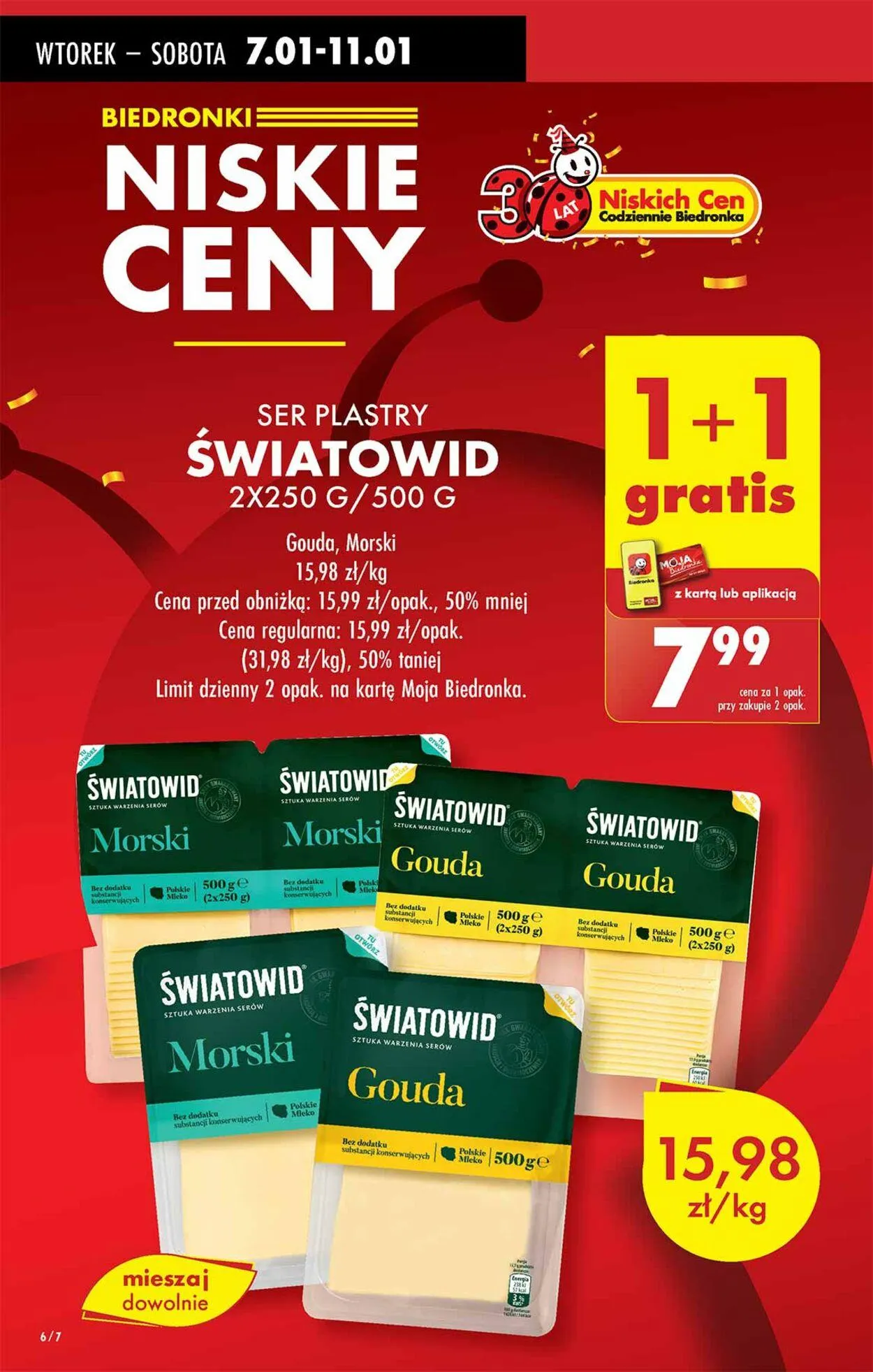 Gazetka Biedronka Aktualna gazetka od 7 stycznia do 14 stycznia 2025 - Strona 6