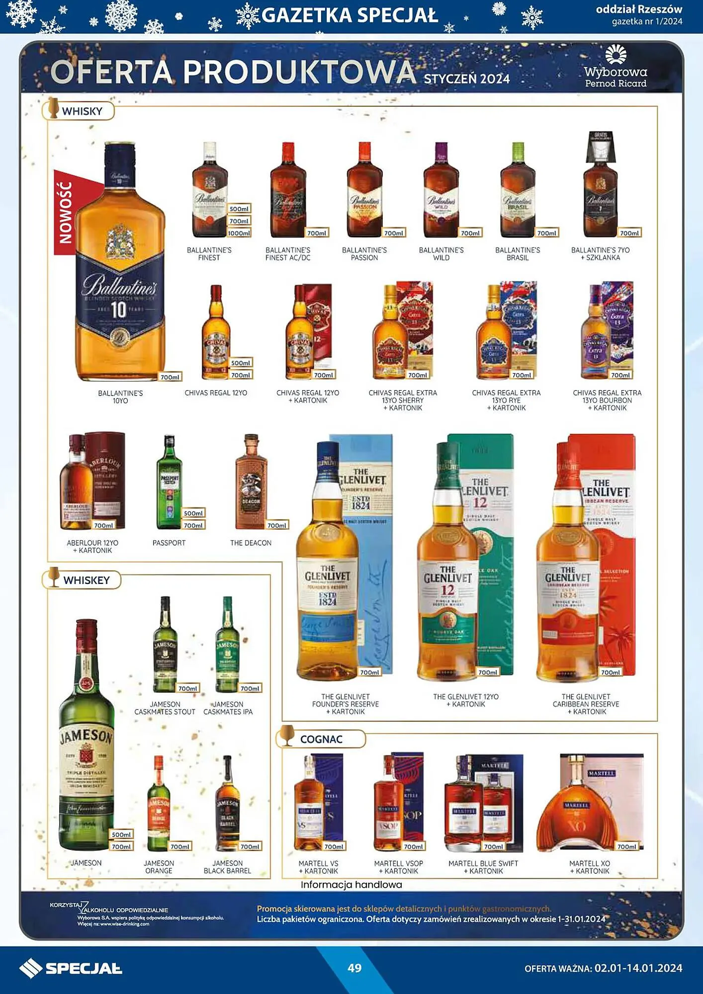 Gazetka Specjał gazetka od 2 stycznia do 14 stycznia 2024 - Strona 49