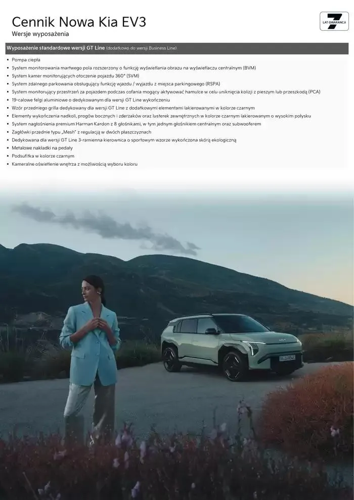 Gazetka Nowa Kia EV3 Cennik 2025 od 21 lutego do 31 grudnia 2025 - Strona 4
