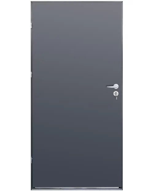 Drzwi zewnętrzne Uran 80 cm prawe antracyt DOORPOOL