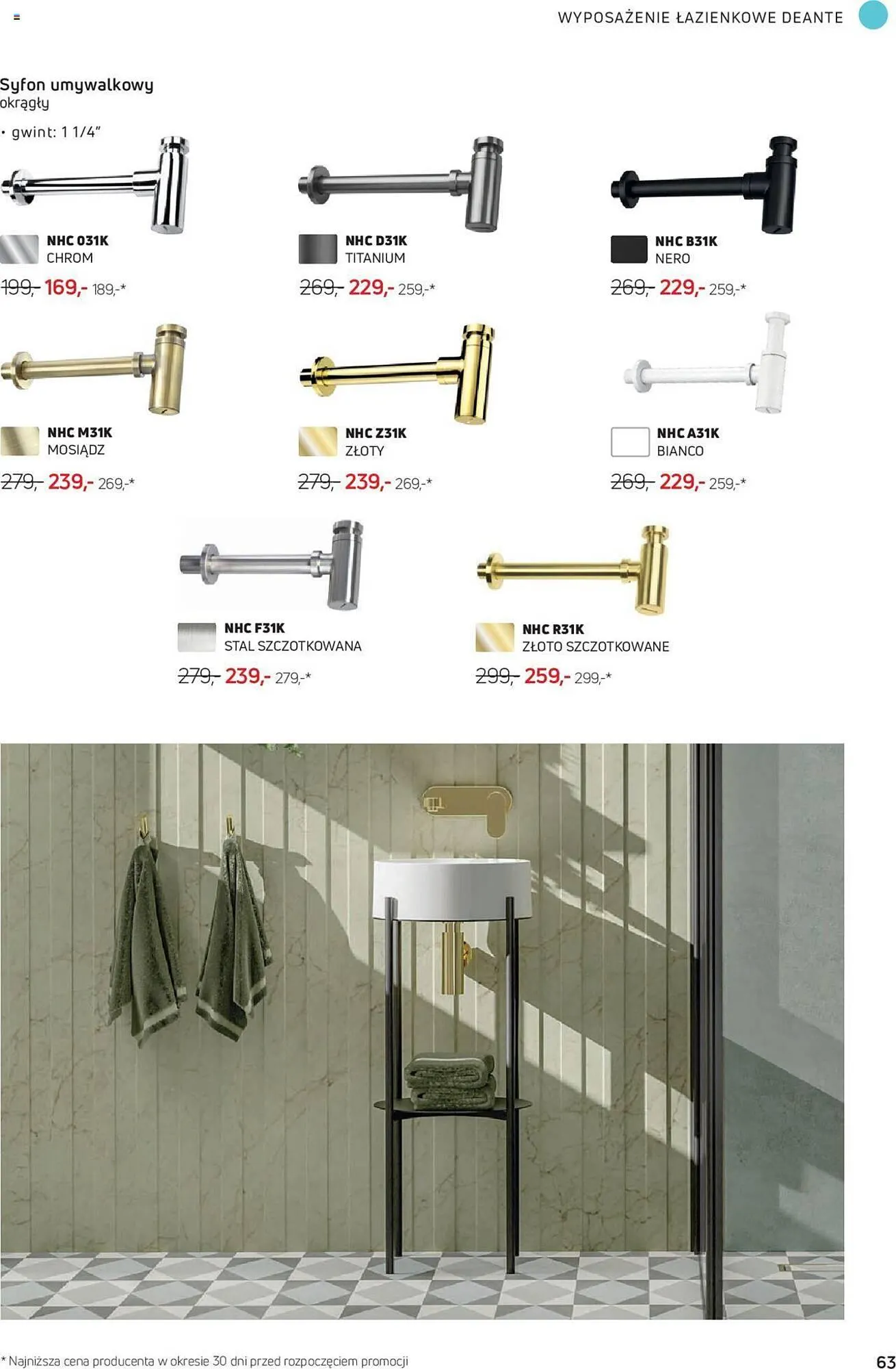 Gazetka Deante gazetka od 1 sierpnia do 31 grudnia 2023 - Strona 63