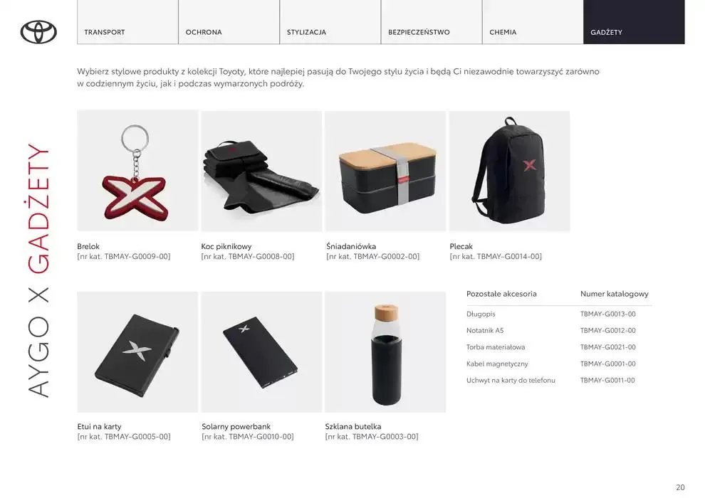 Gazetka Original AYGO accessories  od 31 stycznia do 31 grudnia 2025 - Strona 20