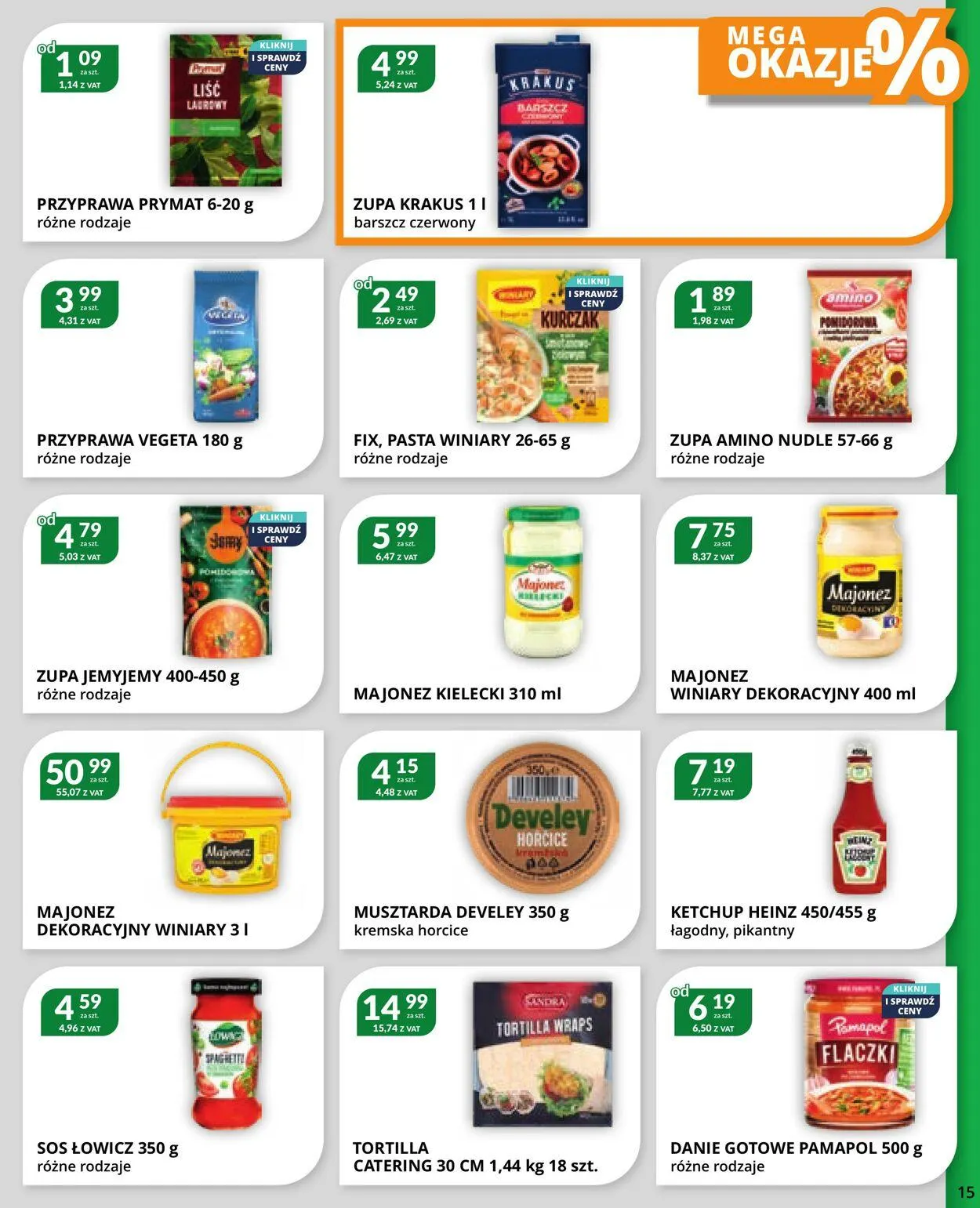 Gazetka Eurocash Aktualna gazetka od 7 stycznia do 26 stycznia 2025 - Strona 15