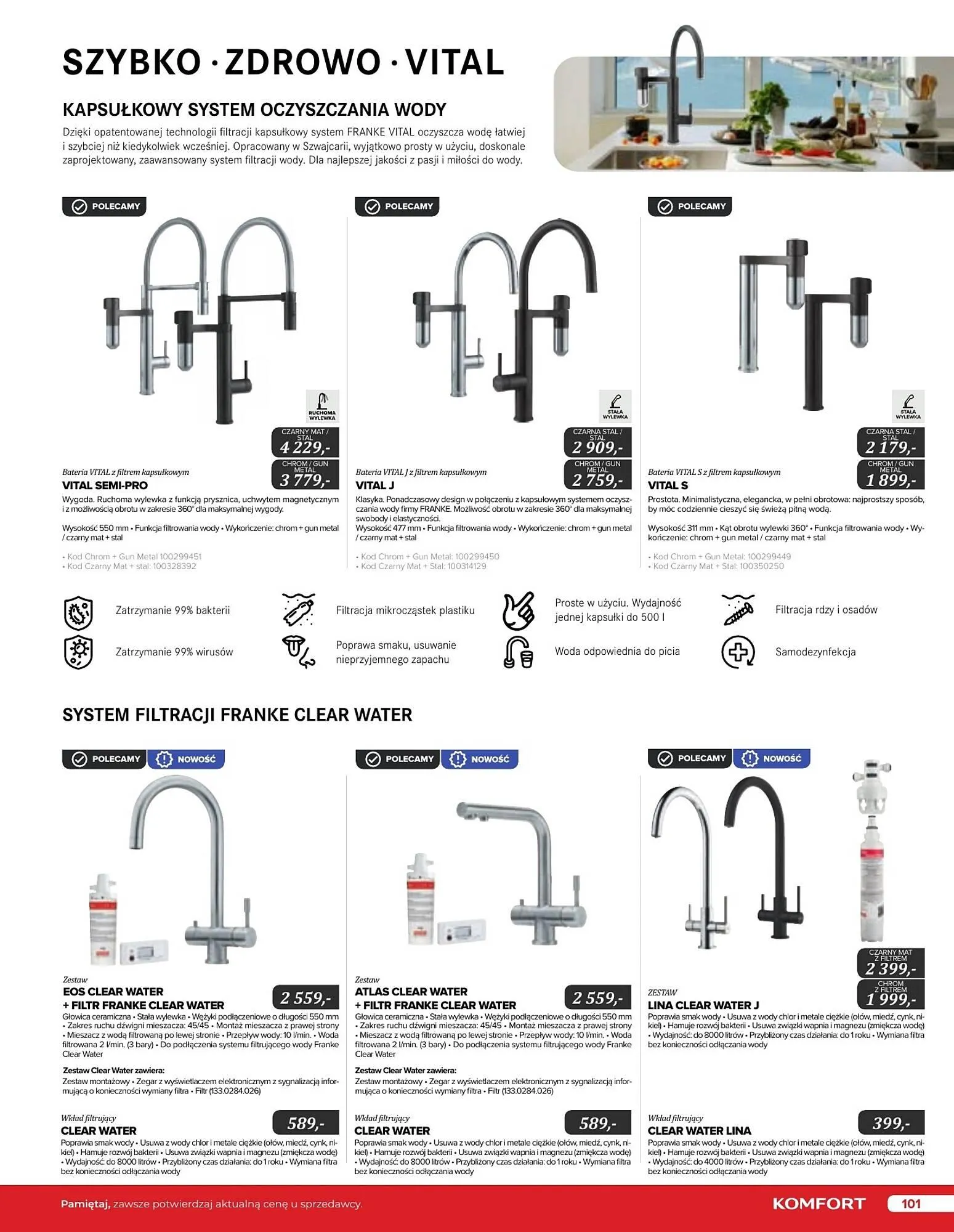 Gazetka Komfort gazetka od 11 września do 31 grudnia 2024 - Strona 101