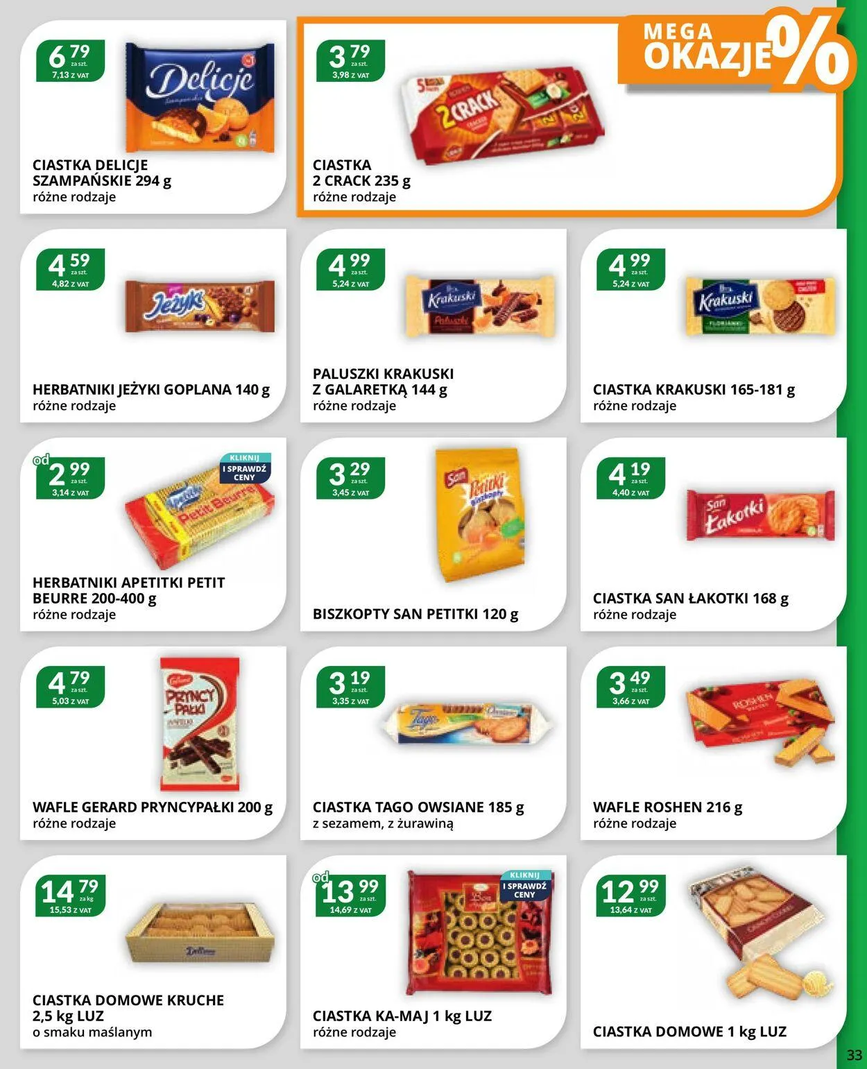 Gazetka Eurocash Aktualna gazetka od 7 stycznia do 26 stycznia 2025 - Strona 33