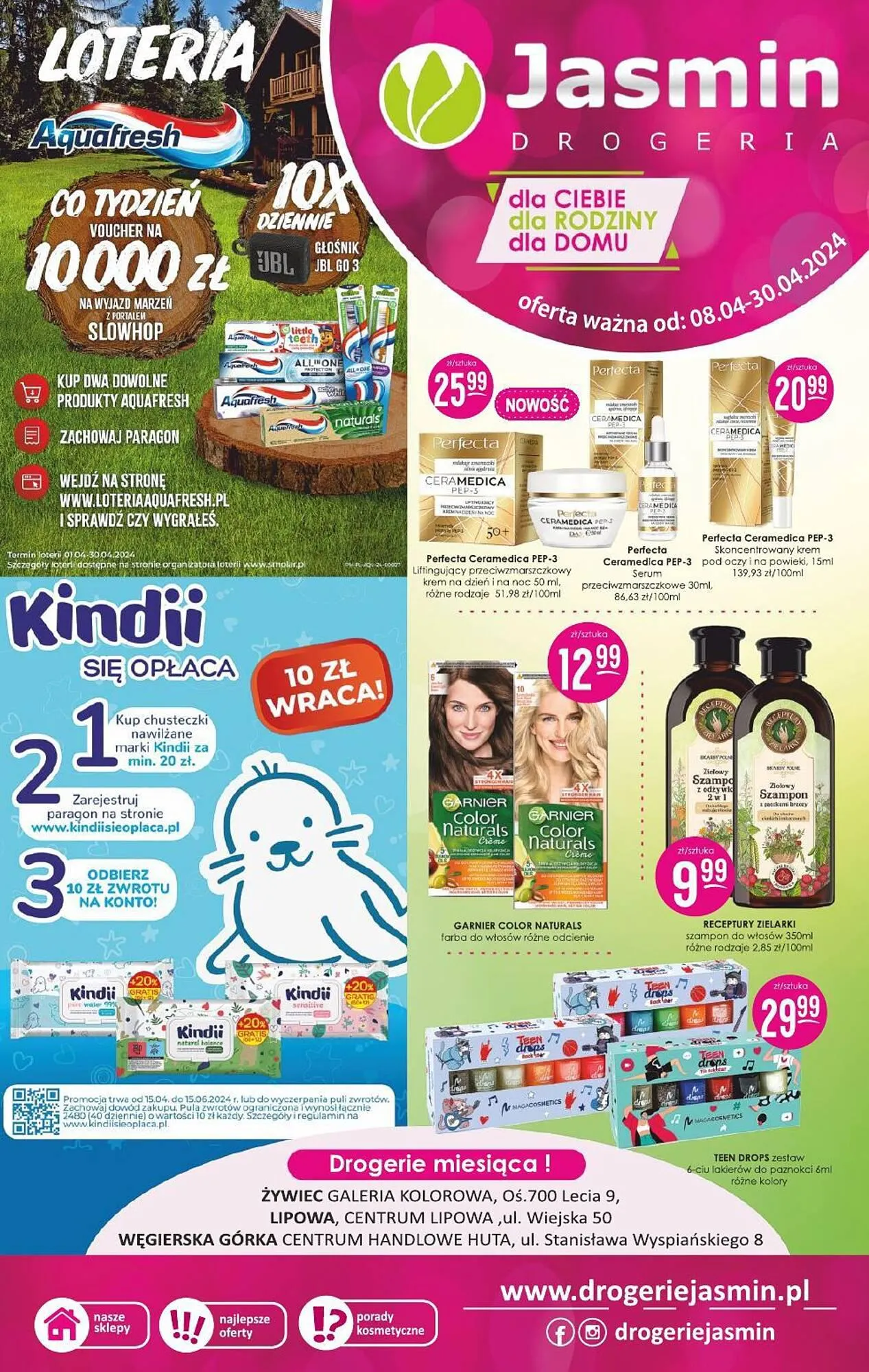 Gazetka Jaśmin gazetka od 8 kwietnia do 30 kwietnia 2024 - Strona 