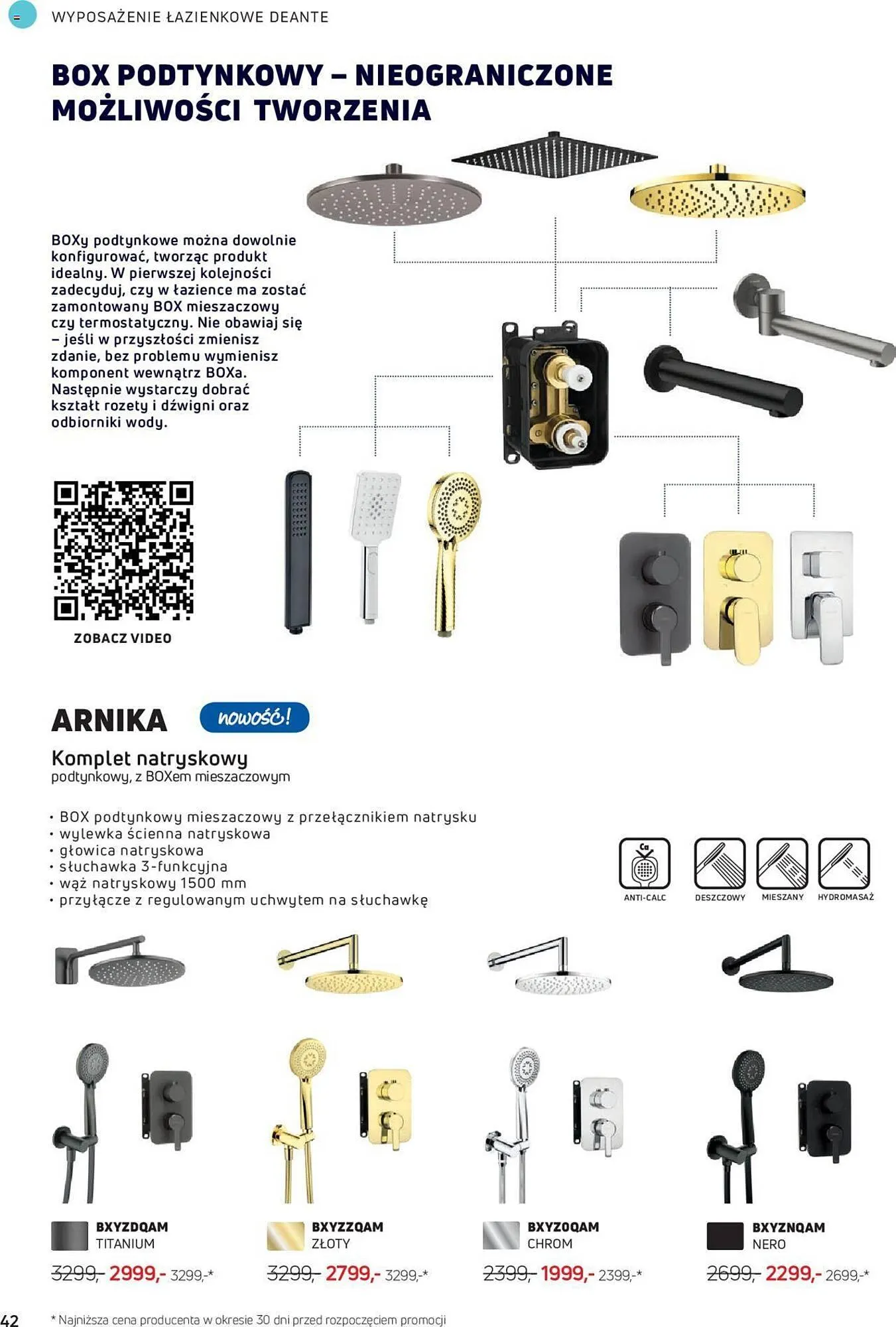 Gazetka Deante gazetka od 1 sierpnia do 31 grudnia 2023 - Strona 42