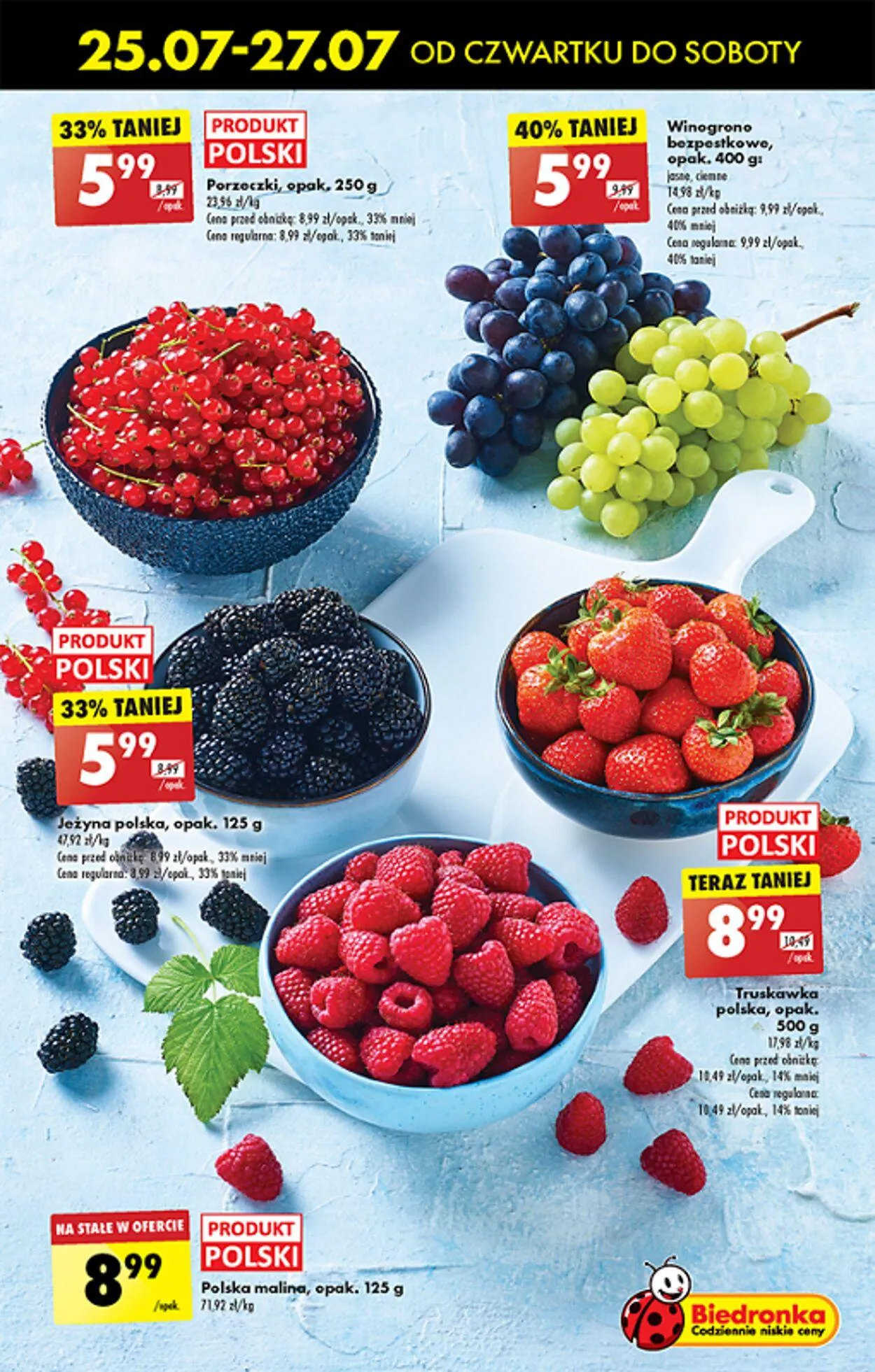 Gazetka Biedronka Aktualna gazetka od 25 lipca do 1 sierpnia 2024 - Strona 23