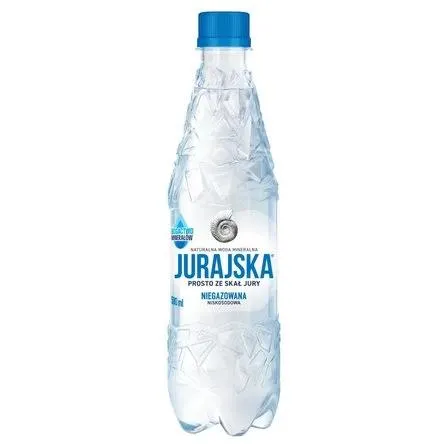 JURAJSKA NATURALNA WODA MINERALNA NIEGAZOWANA 500 ML 0.5 L