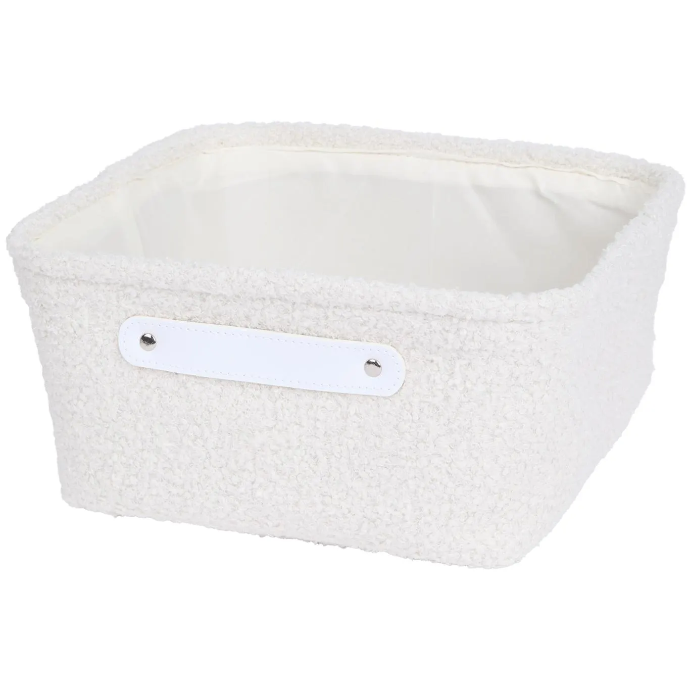 Plyšový úložný koš