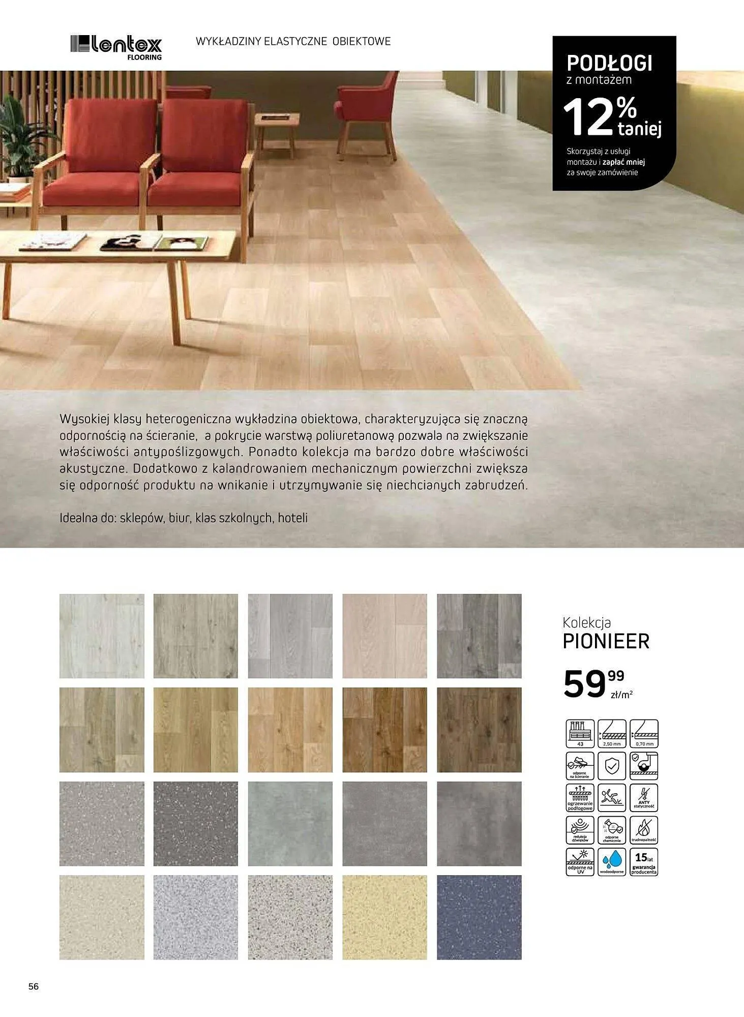 Gazetka Komfort gazetka od 16 sierpnia do 31 grudnia 2025 - Strona 56