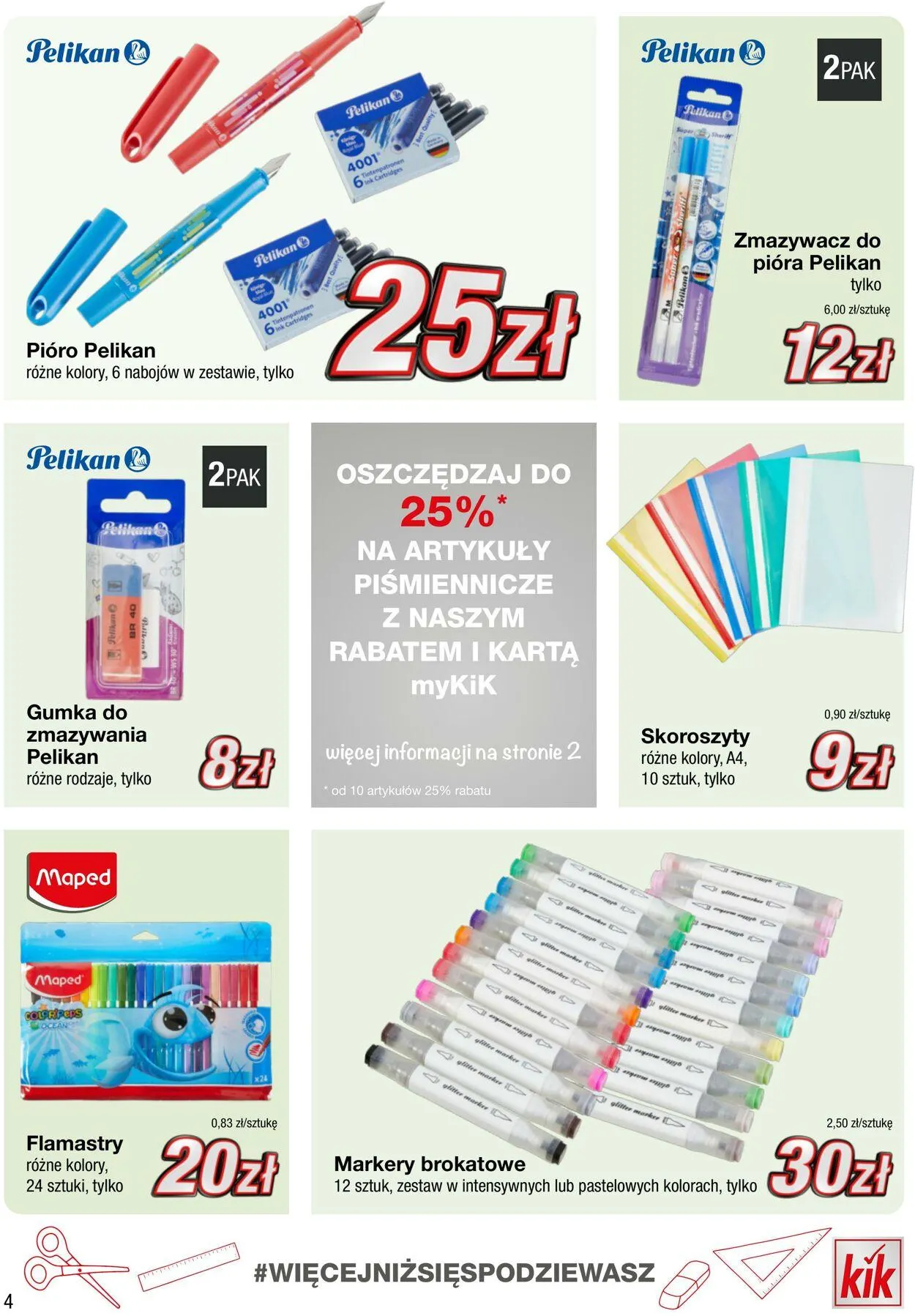 Gazetka Kik Aktualna gazetka od 14 sierpnia do 28 sierpnia 2024 - Strona 4