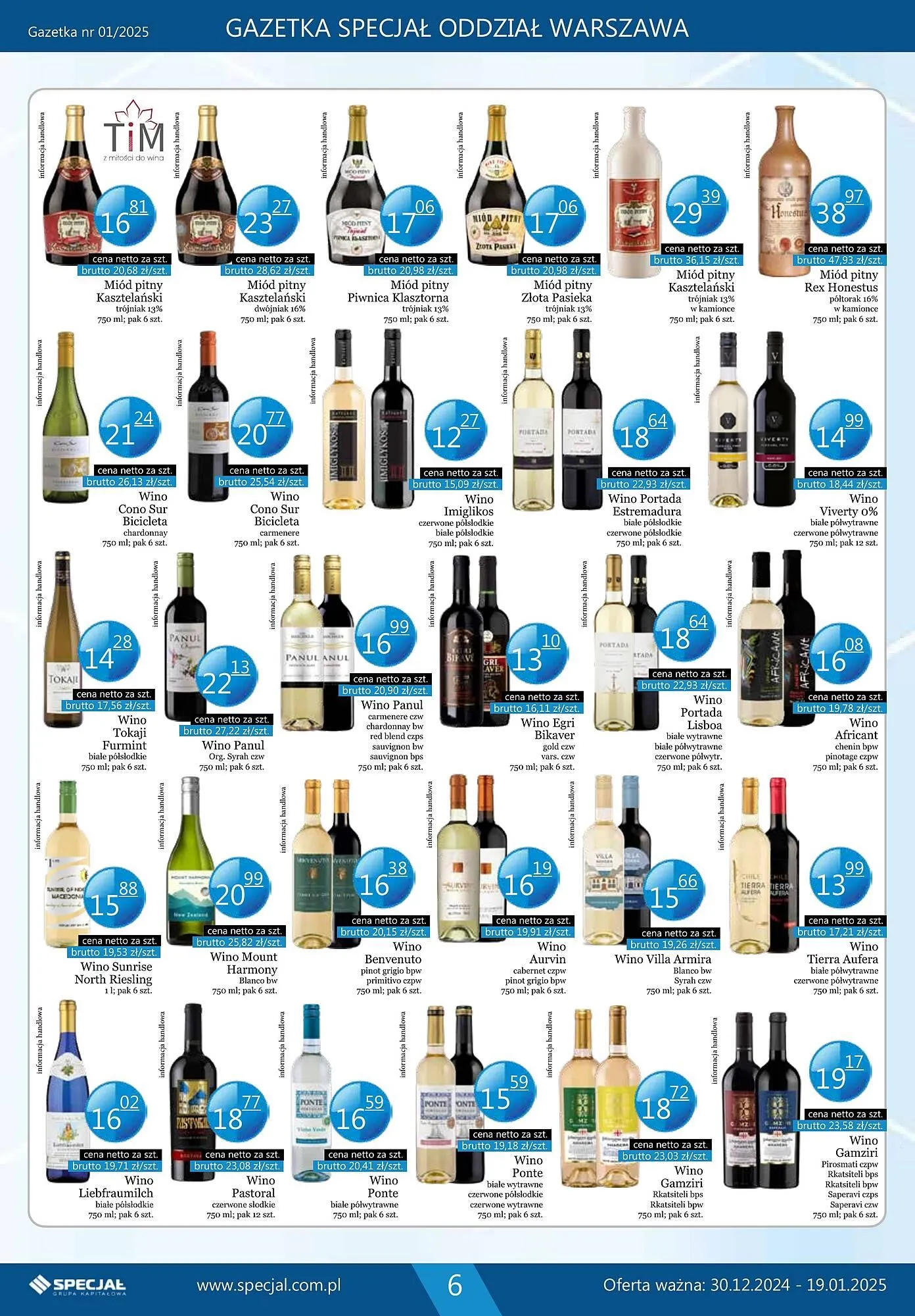 Gazetka Specjał gazetka od 30 grudnia do 19 stycznia 2025 - Strona 6