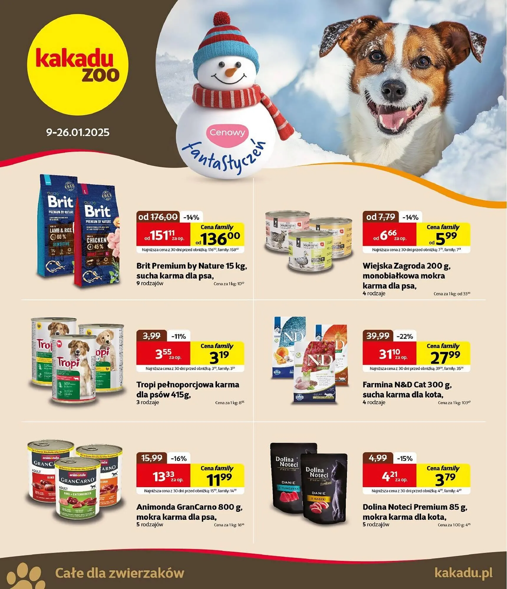 Gazetka Kakadu gazetka od 9 stycznia do 26 stycznia 2025 - Strona 1