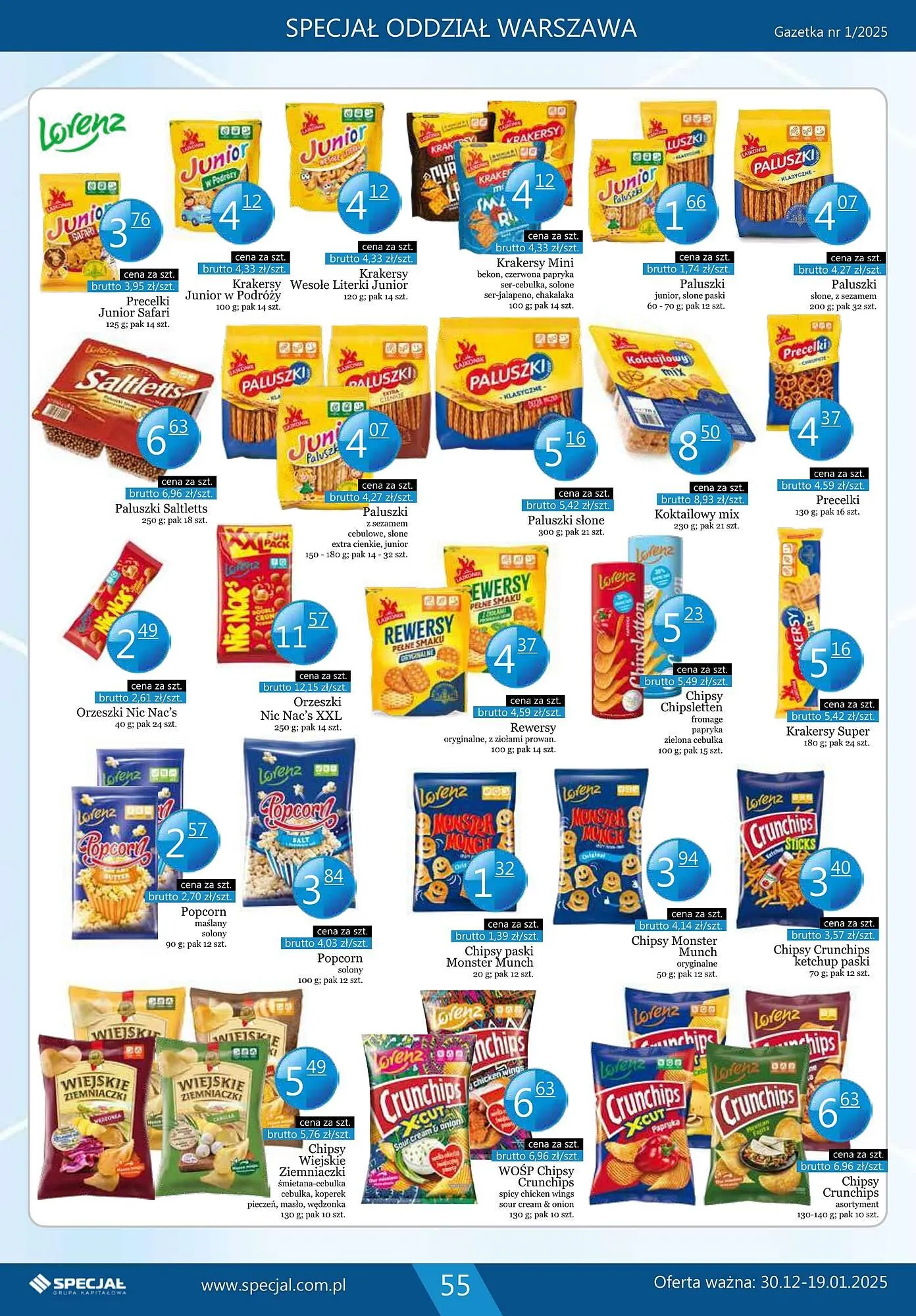 Gazetka Specjał gazetka od 30 grudnia do 19 stycznia 2025 - Strona 55
