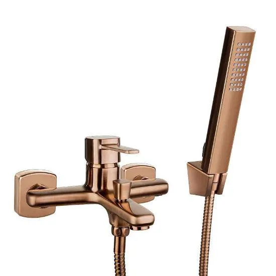 Bateria wannowa Glamour miedź