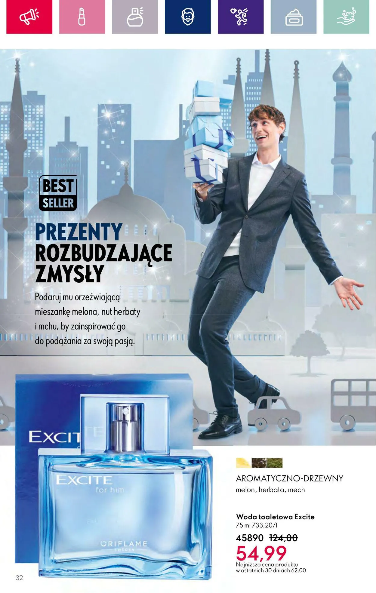 Gazetka Oriflame Aktualna gazetka od 6 grudnia do 27 grudnia 2023 - Strona 32