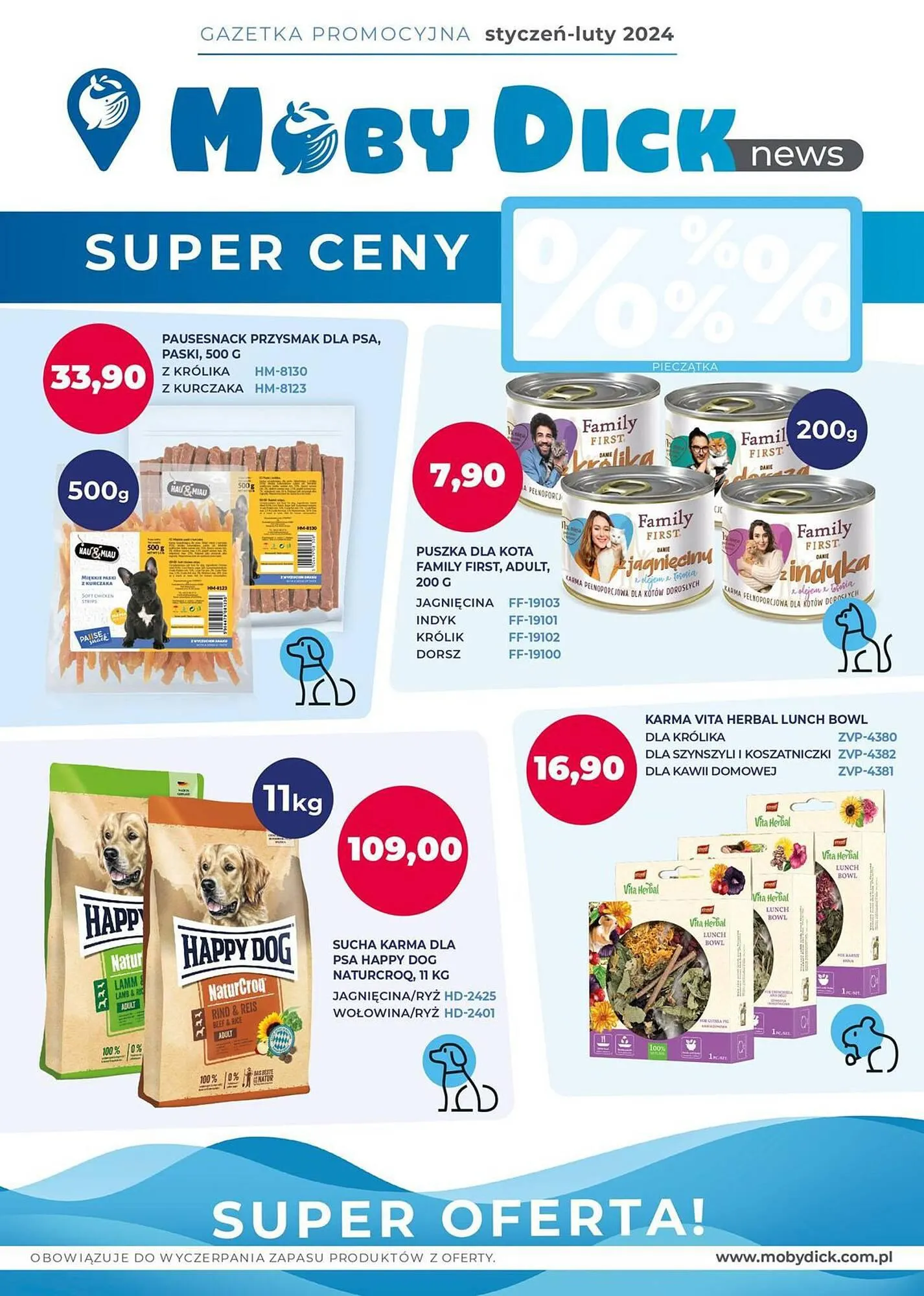 Gazetka Moby Dick gazetka od 4 stycznia do 29 lutego 2024 - Strona