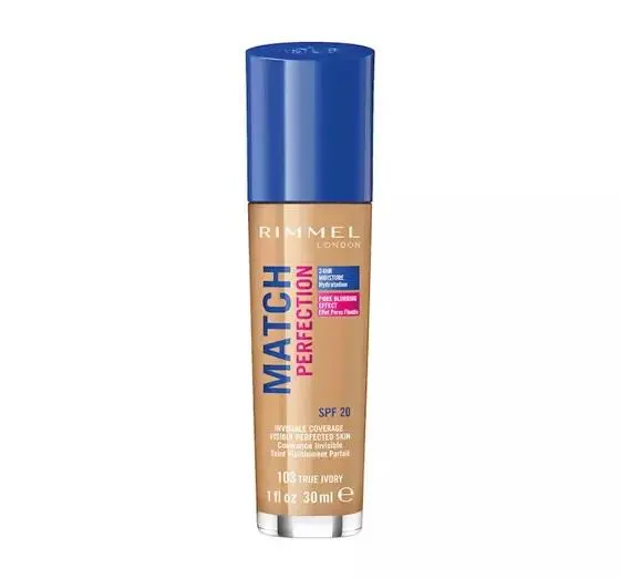 RIMMEL PODKŁAD MATCH PERFECTION NR 103 NOWA WERSJA