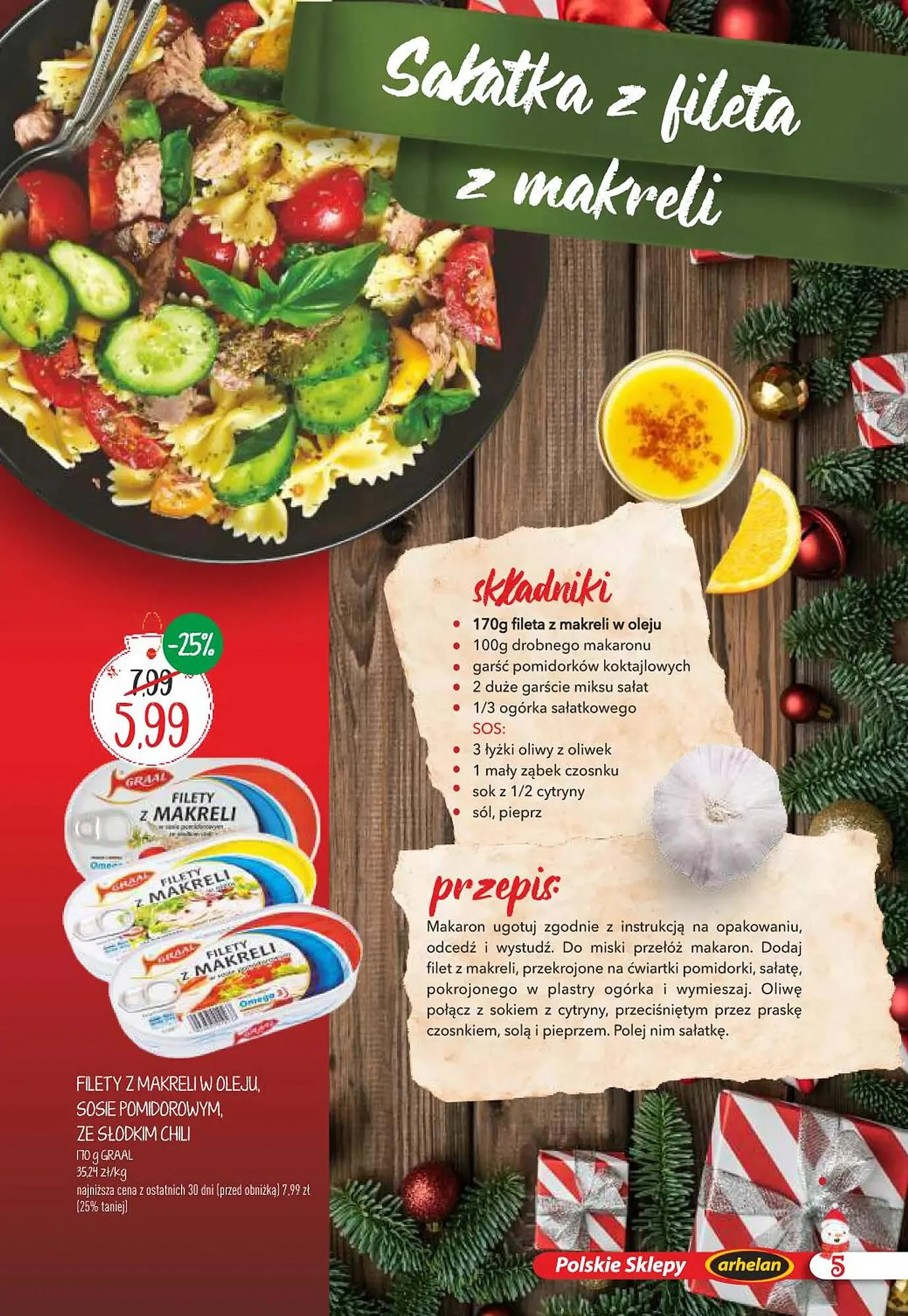 Gazetka Arhelan gazetka od 11 grudnia do 7 stycznia 2024 - Strona 5