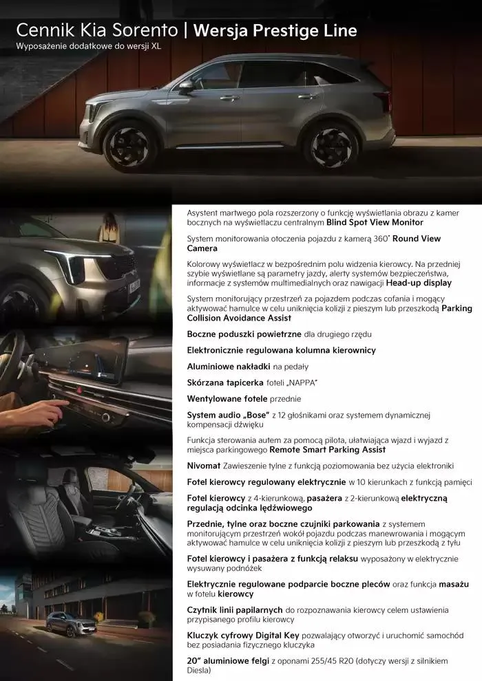Gazetka Nowa Kia Sorento Cennik 2025 od 21 lutego do 31 grudnia 2025 - Strona 4