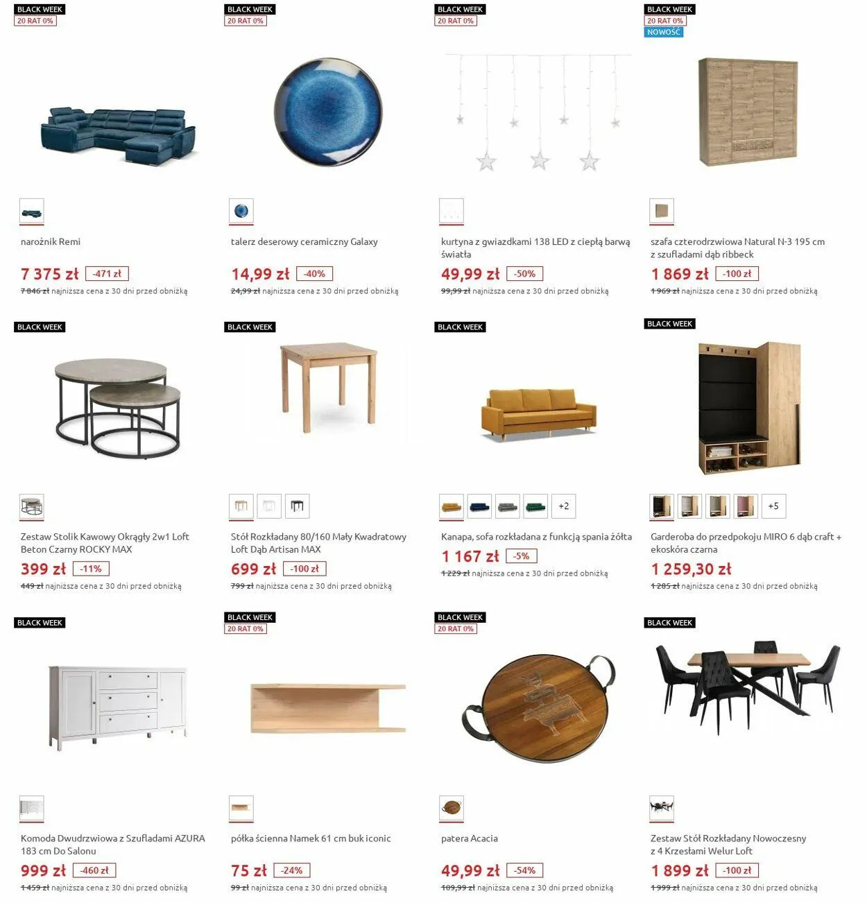 Gazetka Black Red White Aktualna gazetka od 25 listopada do 1 grudnia 2024 - Strona 52