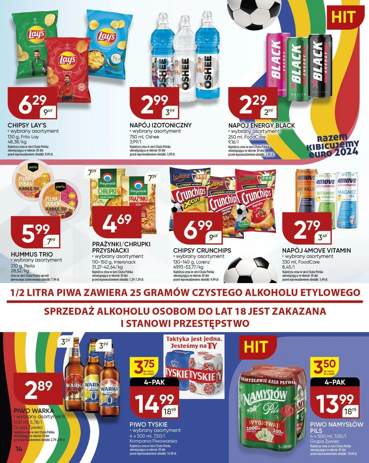 Gazetka Chata Polska Aktualna gazetka od 23 sierpnia do 6 września 2024 - Strona 14