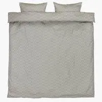 Komplet pościeli z satyny TESSA 140x200 morski