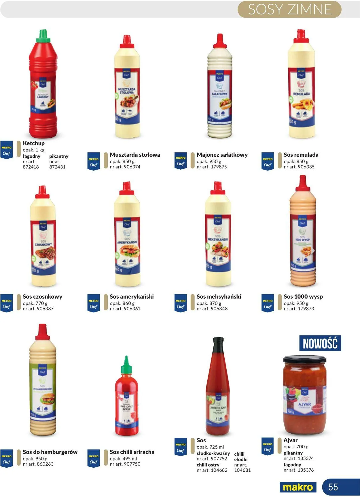 Gazetka Makro Aktualna gazetka od 25 listopada do 9 grudnia 2024 - Strona 55