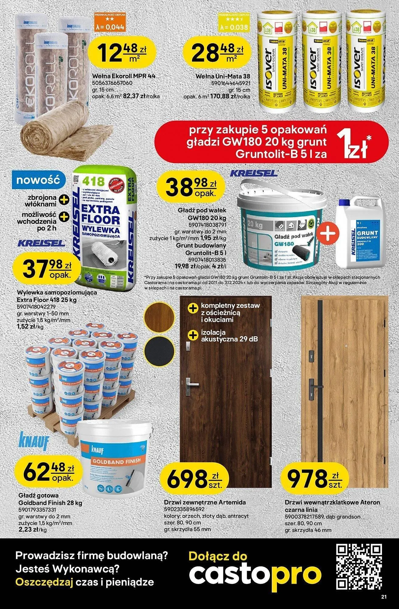 Gazetka Castorama gazetka od 20 listopada do 3 grudnia 2024 - Strona 21