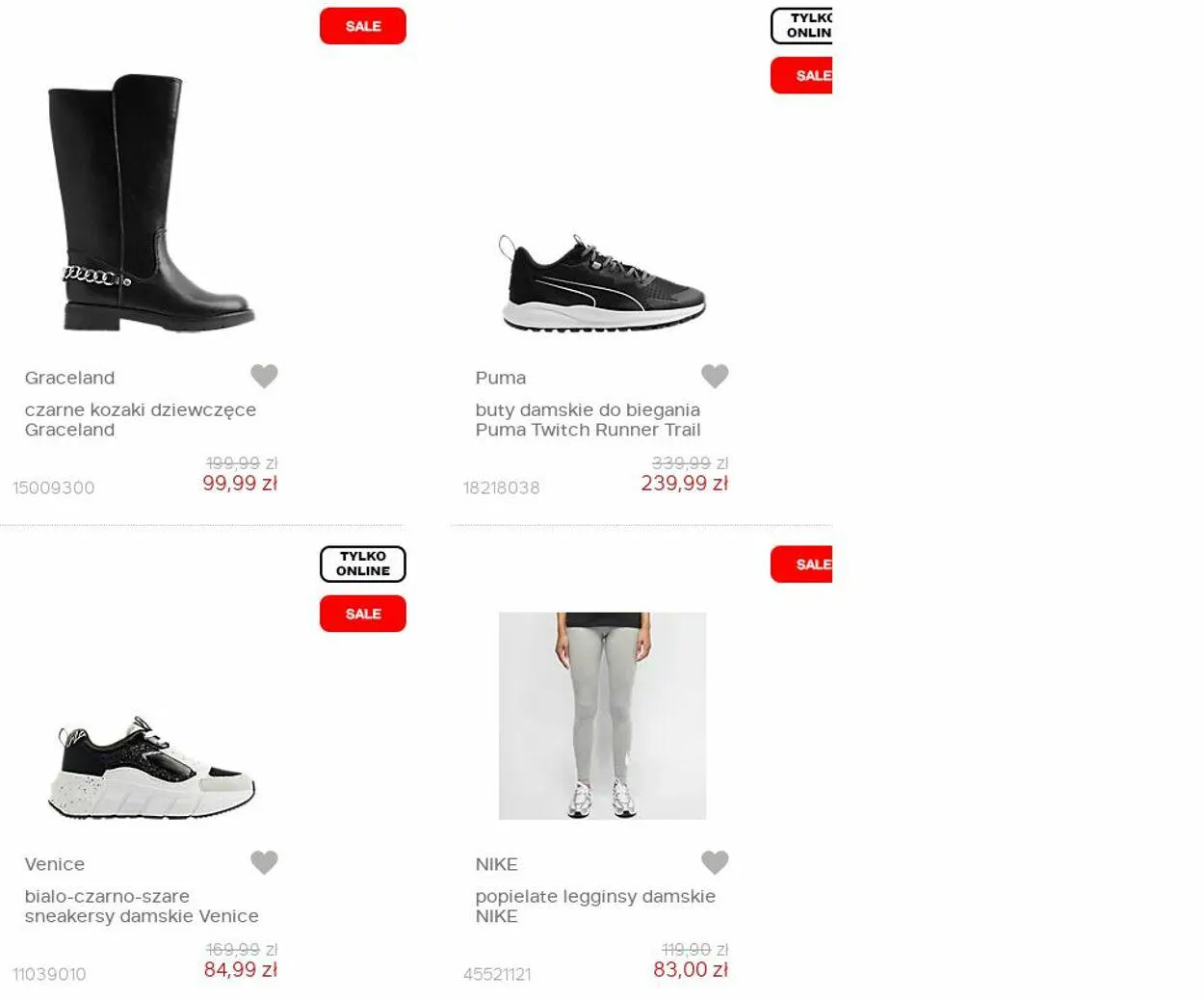 Gazetka Deichmann Aktualna gazetka od 11 marca do 24 marca 2024 - Strona 134