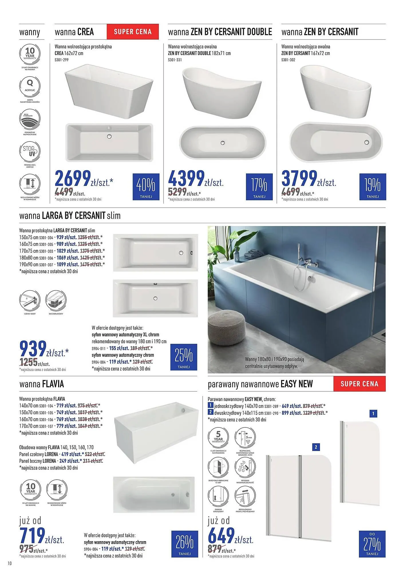 Gazetka Cersanit gazetka od 1 stycznia do 28 lutego 2025 - Strona 10