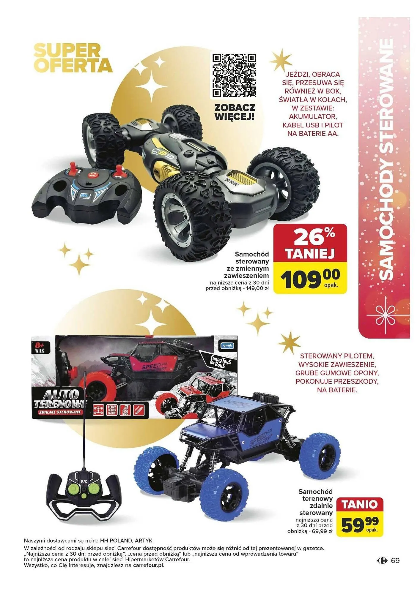 Gazetka Carrefour Market gazetka od 5 listopada do 24 grudnia 2024 - Strona 69