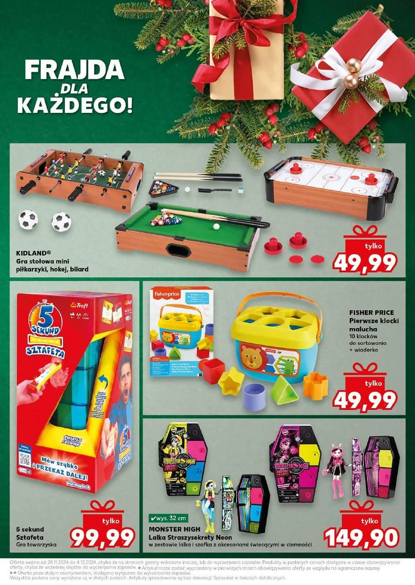 Gazetka Kaufland gazetka od 28 listopada do 4 grudnia 2024 - Strona 36