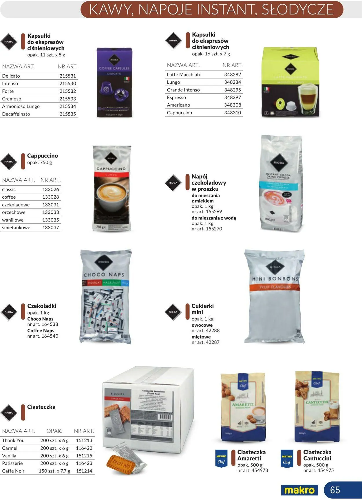 Gazetka Makro Aktualna gazetka od 25 listopada do 9 grudnia 2024 - Strona 65