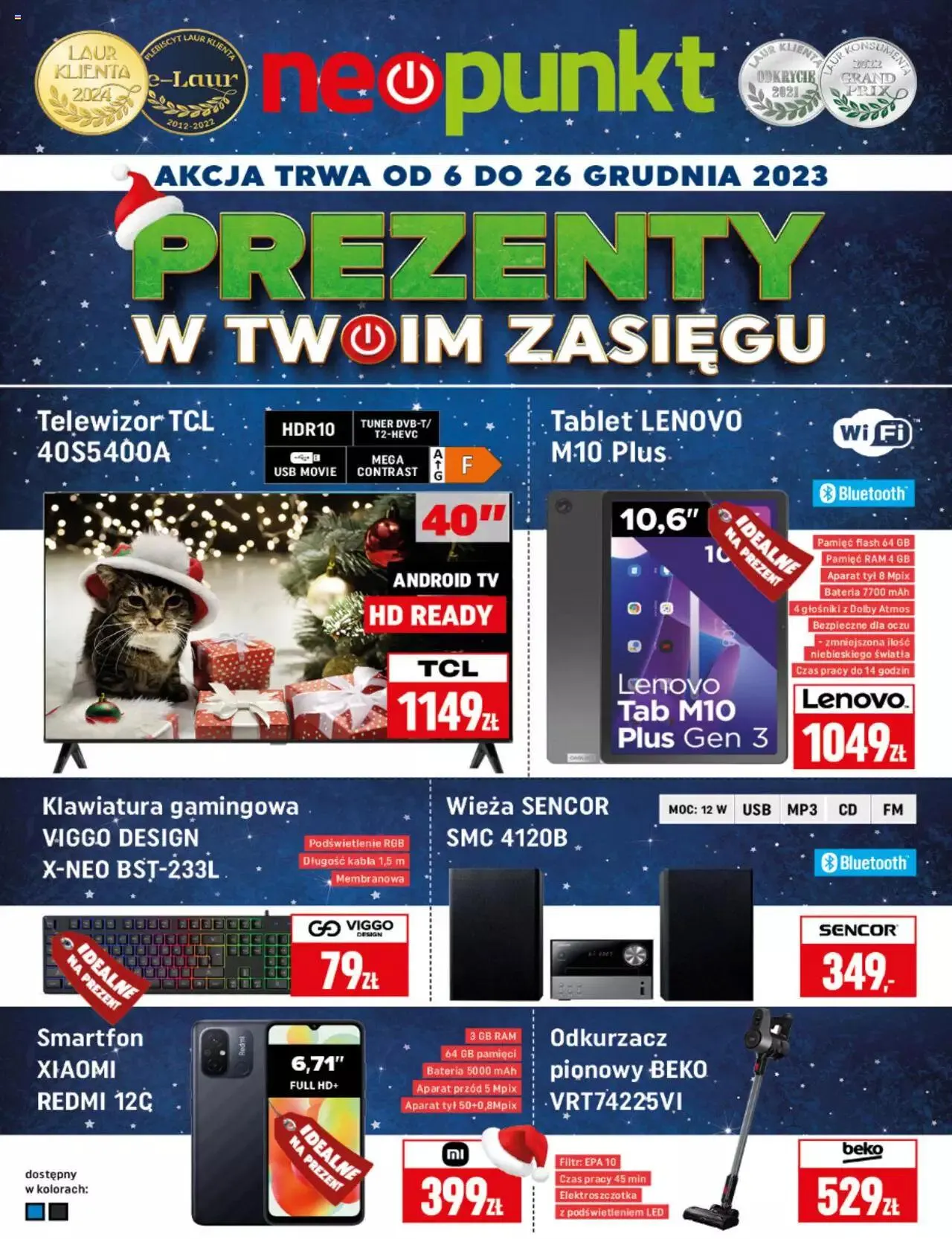 Gazetka Neopunkt Gazetka od 6 grudnia do 26 grudnia 2023 - Strona