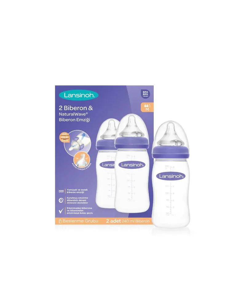 Lansinoh Zestaw butelek 2 x 240ml