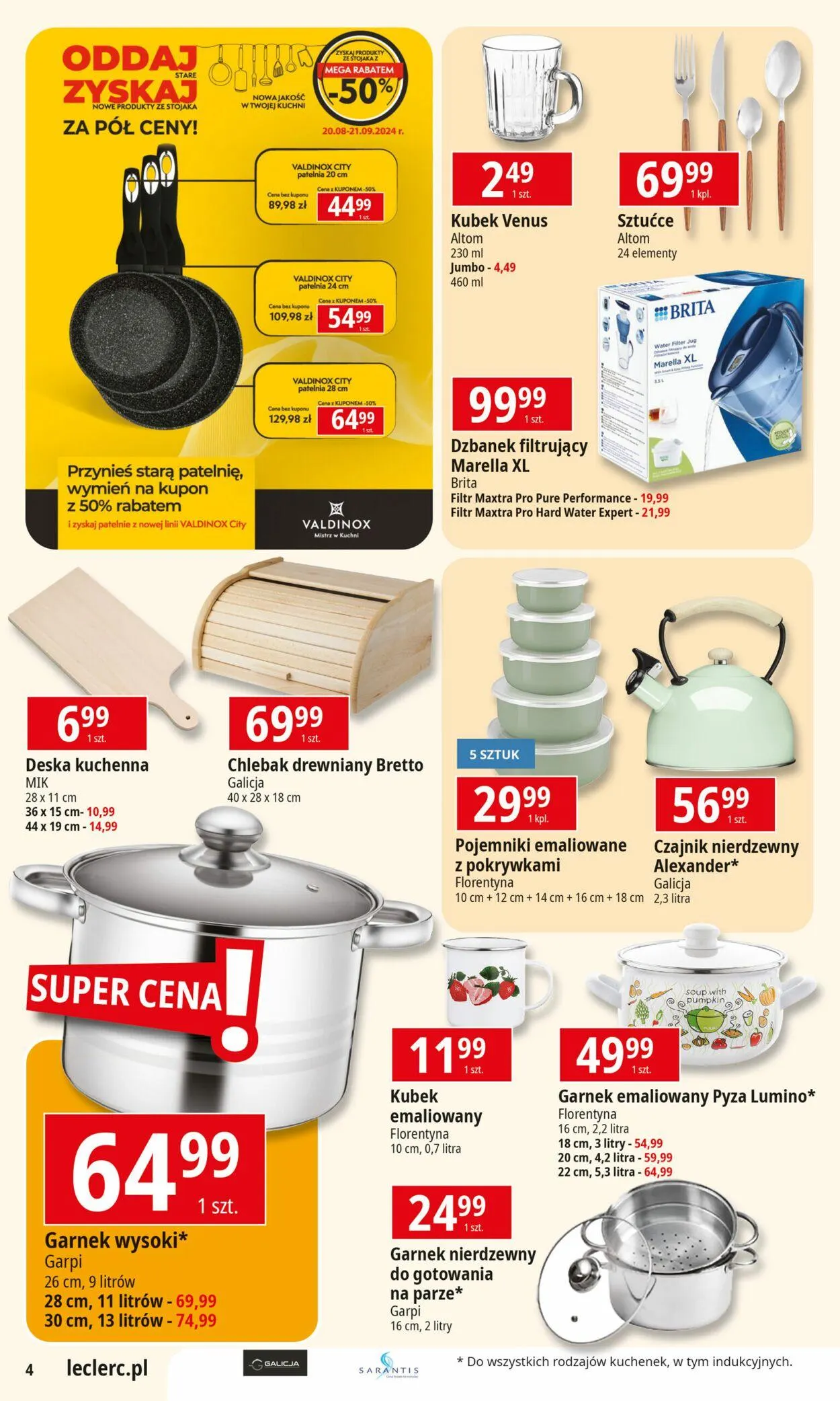 Gazetka E.Leclerc Aktualna gazetka od 30 września do 14 października 2024 - Strona 4