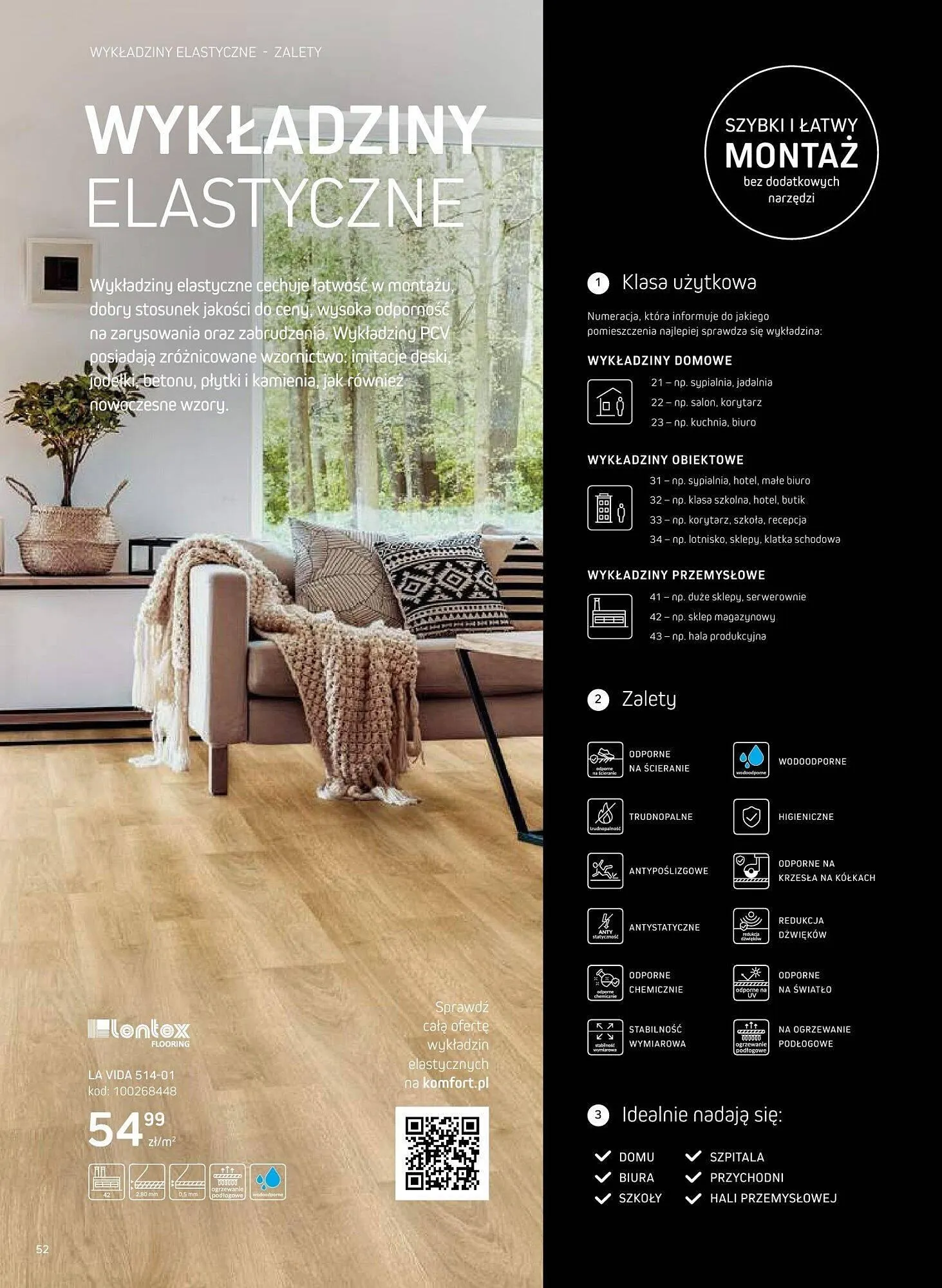 Gazetka Komfort gazetka od 16 sierpnia do 31 grudnia 2025 - Strona 52