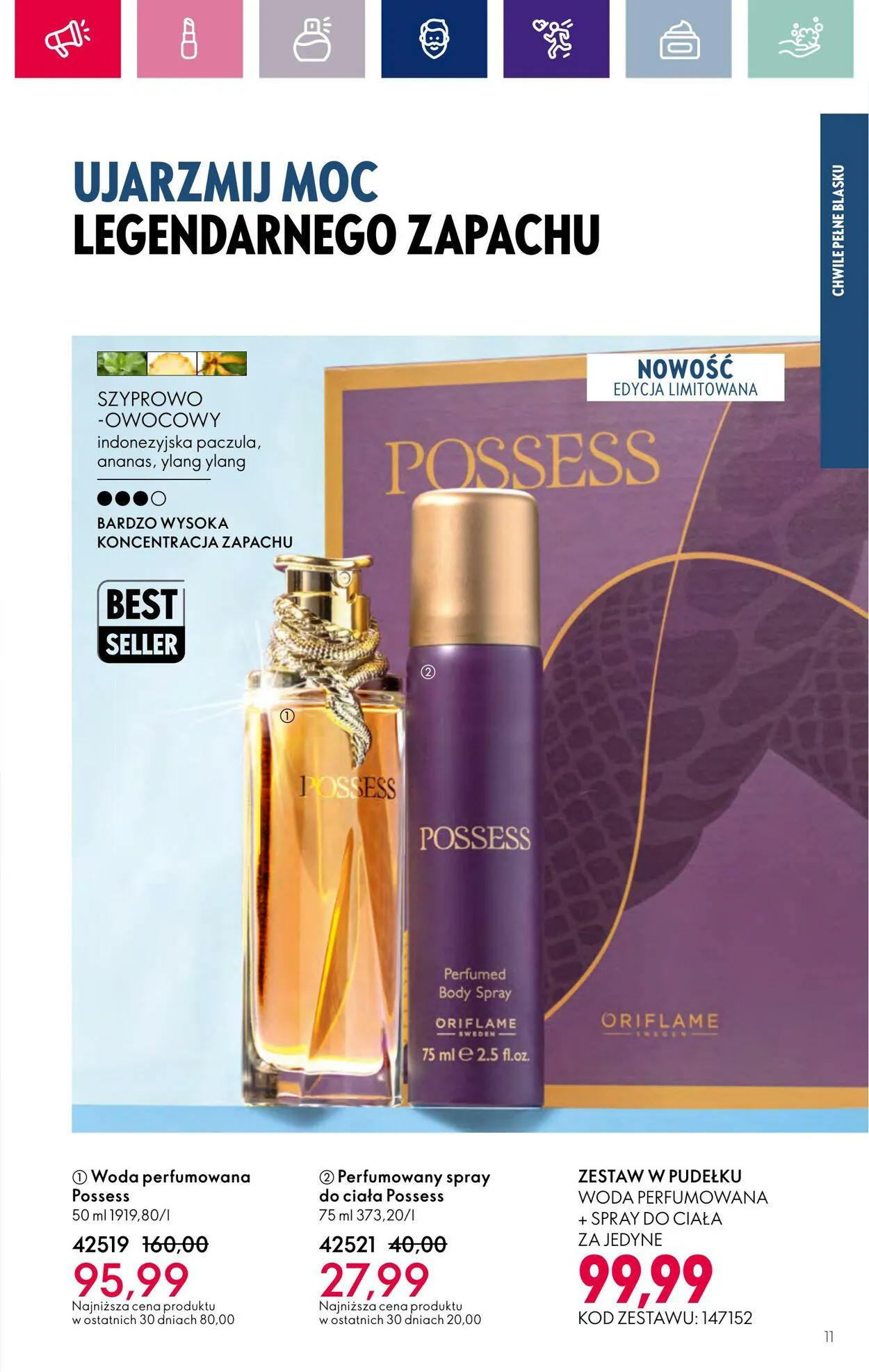 Gazetka Oriflame Aktualna gazetka od 6 grudnia do 27 grudnia 2023 - Strona 11