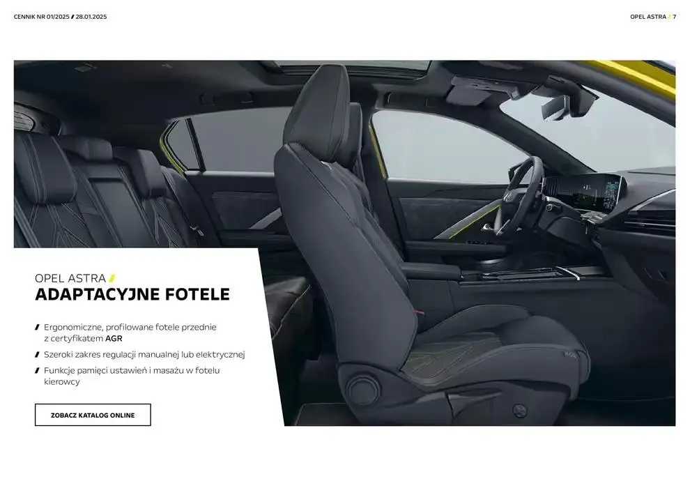 Gazetka Opel Astra od 30 stycznia do 31 grudnia 2025 - Strona 7