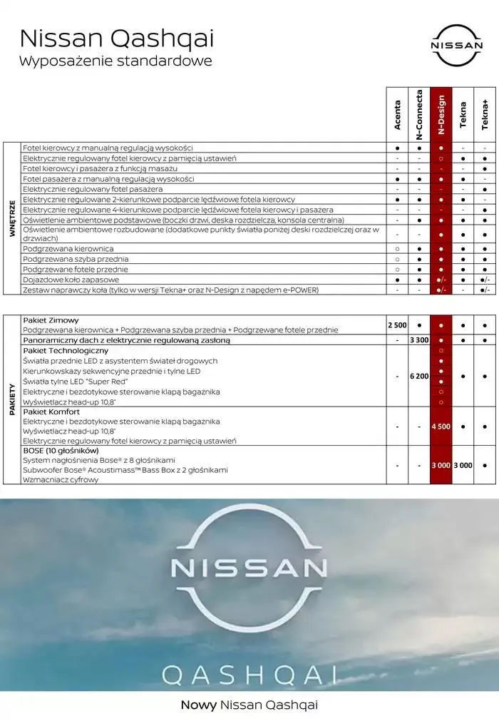 Gazetka Nowy Qashqai od 30 stycznia do 30 stycznia 2026 - Strona 10