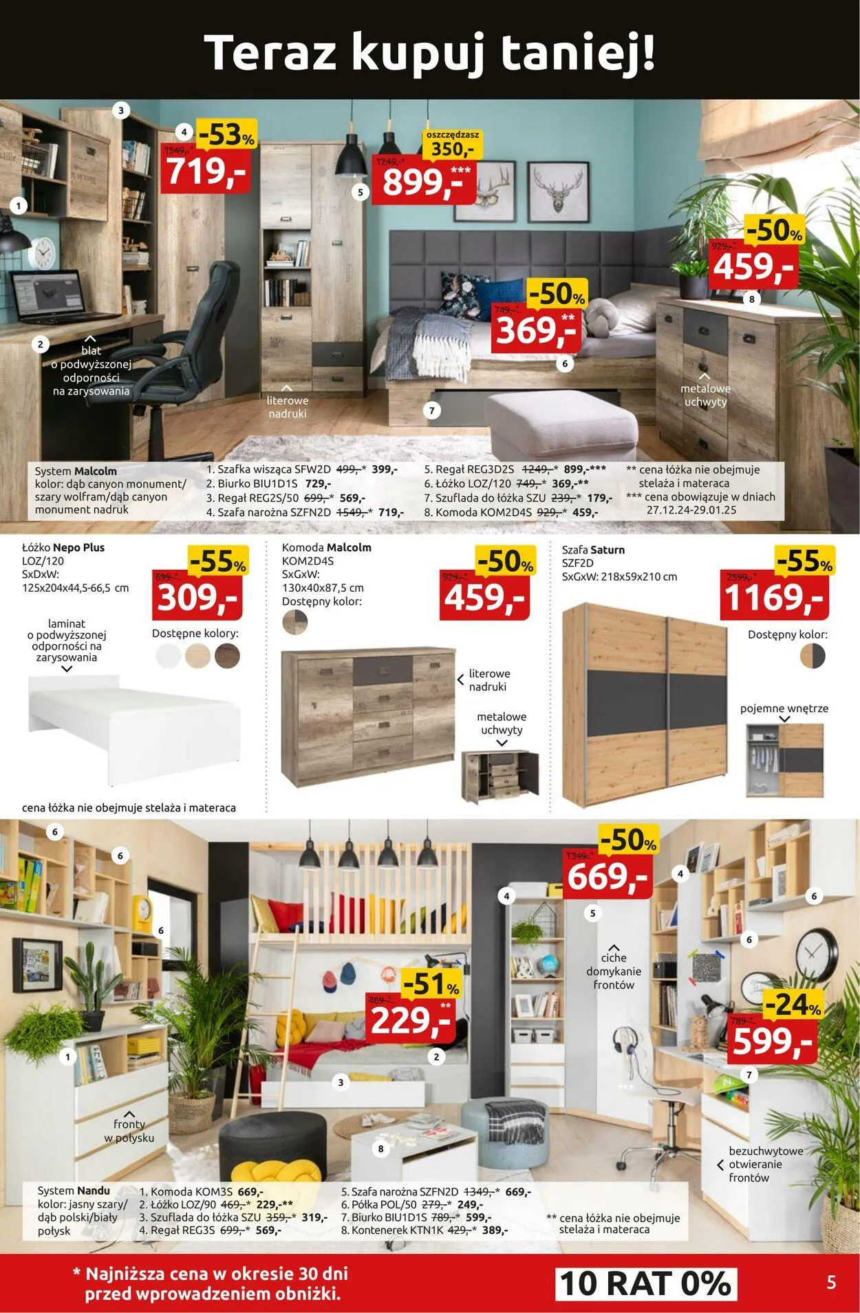 Gazetka Black Red White Aktualna gazetka od 29 grudnia do 12 stycznia 2025 - Strona 5