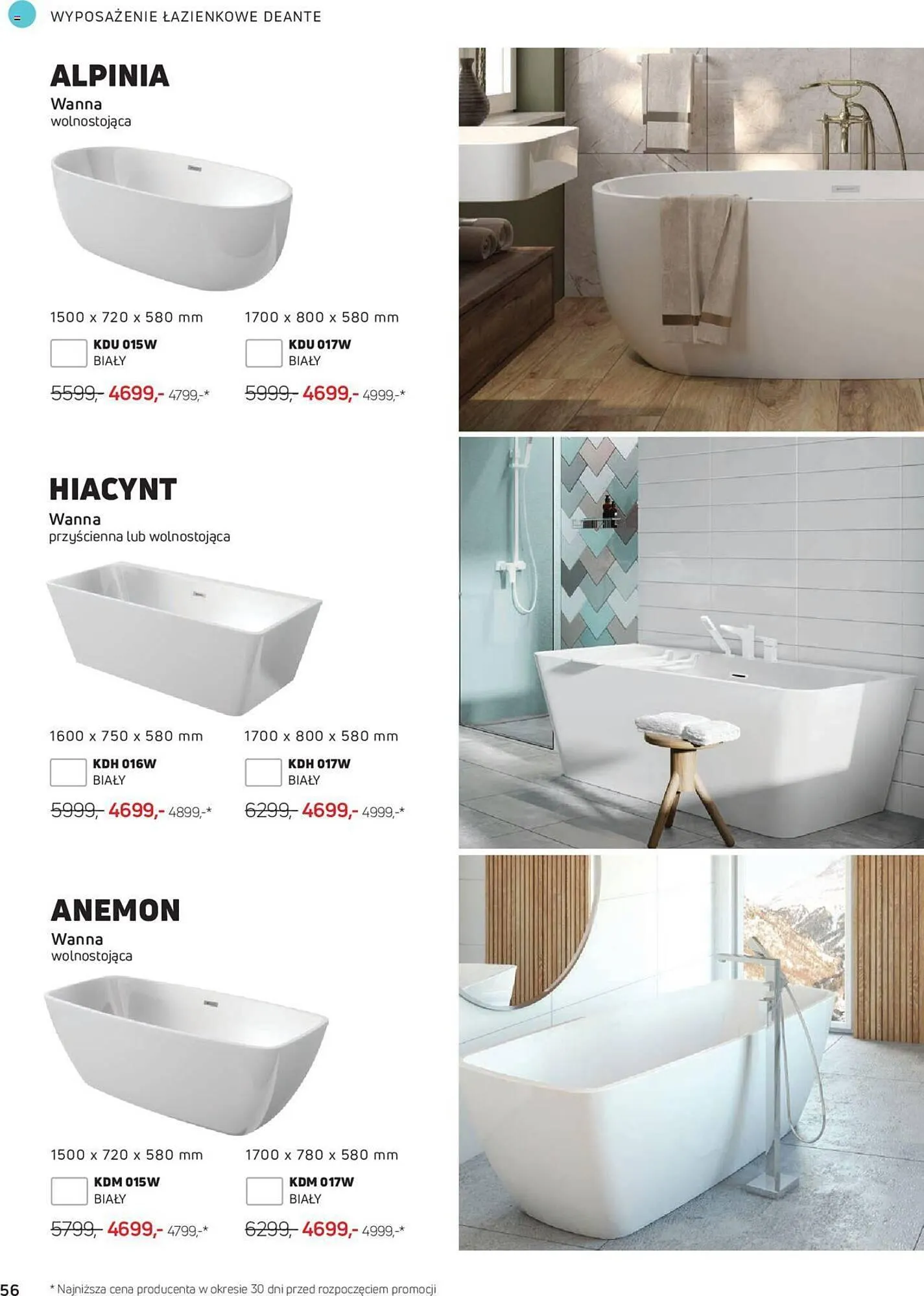 Gazetka Deante gazetka od 1 sierpnia do 31 grudnia 2023 - Strona 56