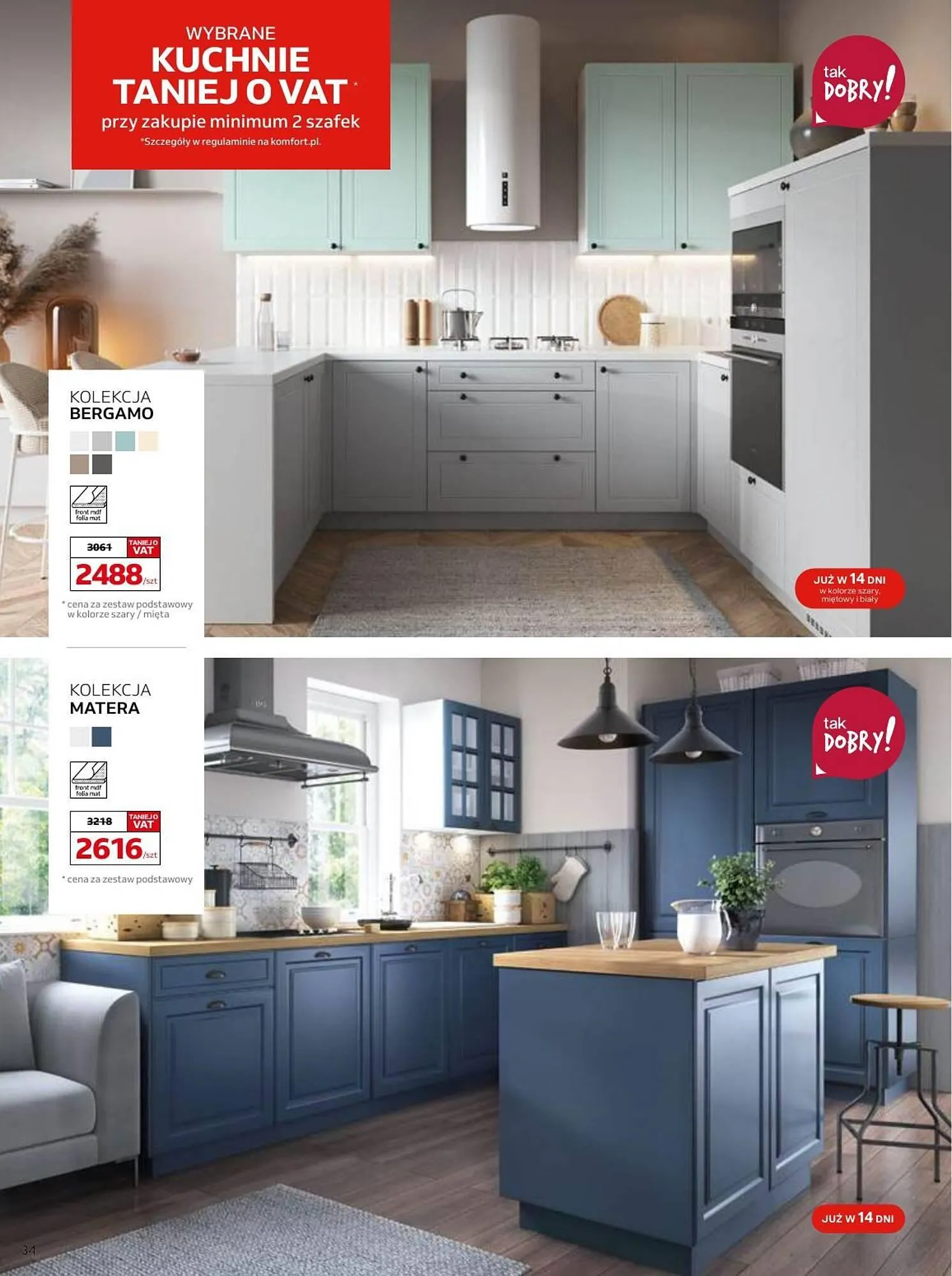 Gazetka Komfort gazetka od 9 stycznia do 18 lutego 2025 - Strona 34