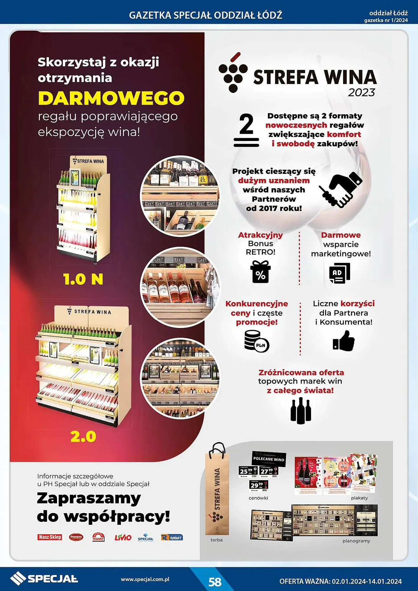 Gazetka Specjał gazetka od 2 stycznia do 14 stycznia 2024 - Strona 58