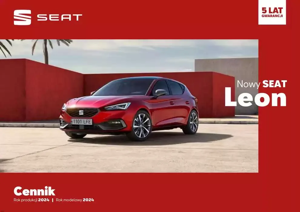 Gazetka SEAT Leon - Katalog i cennik od 17 listopada do 17 listopada 2025 - Strona 1